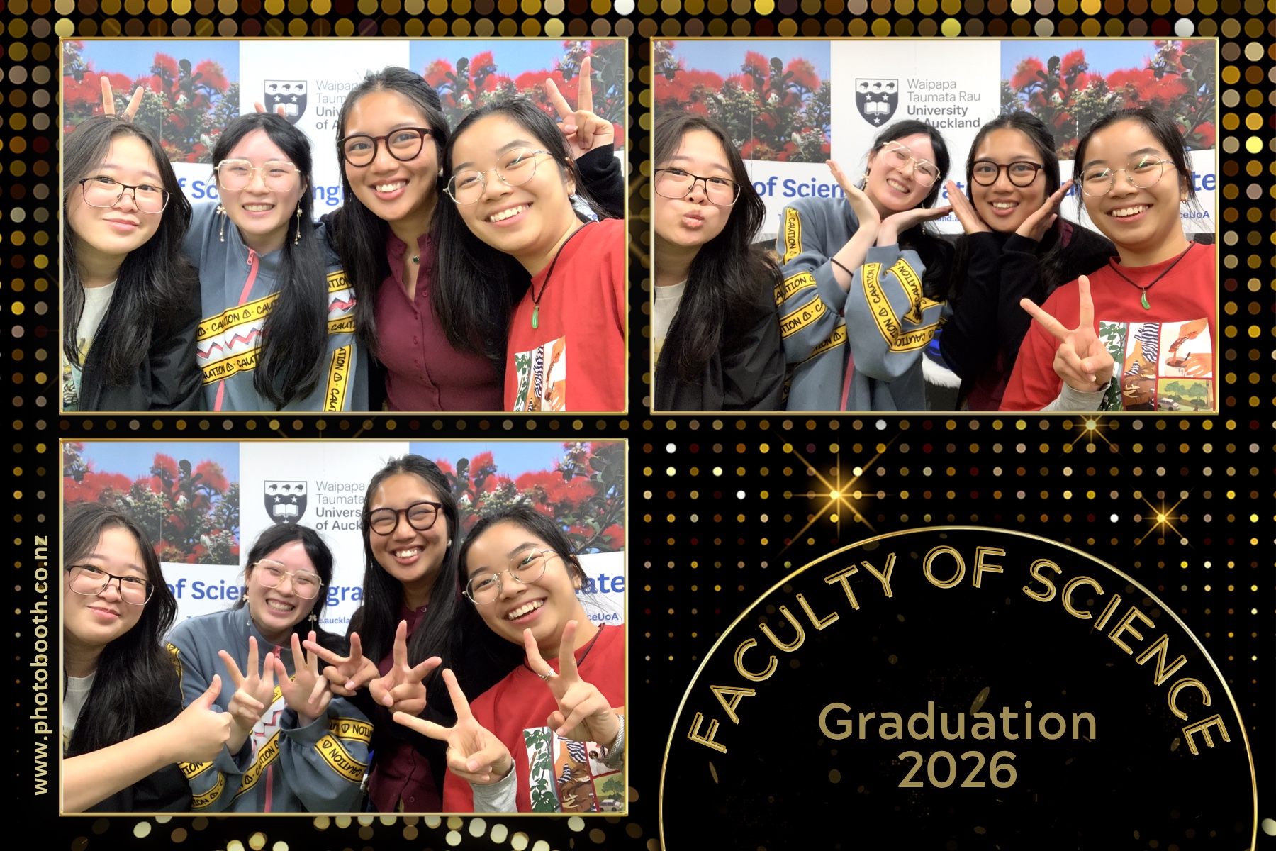 UOA Faculty of Science Graduation 2026 | View more photos from the event at gallery.photobooth.co.nz/u/SelfieCentral/UOA-Faculty-of-Science-Graduation-2026