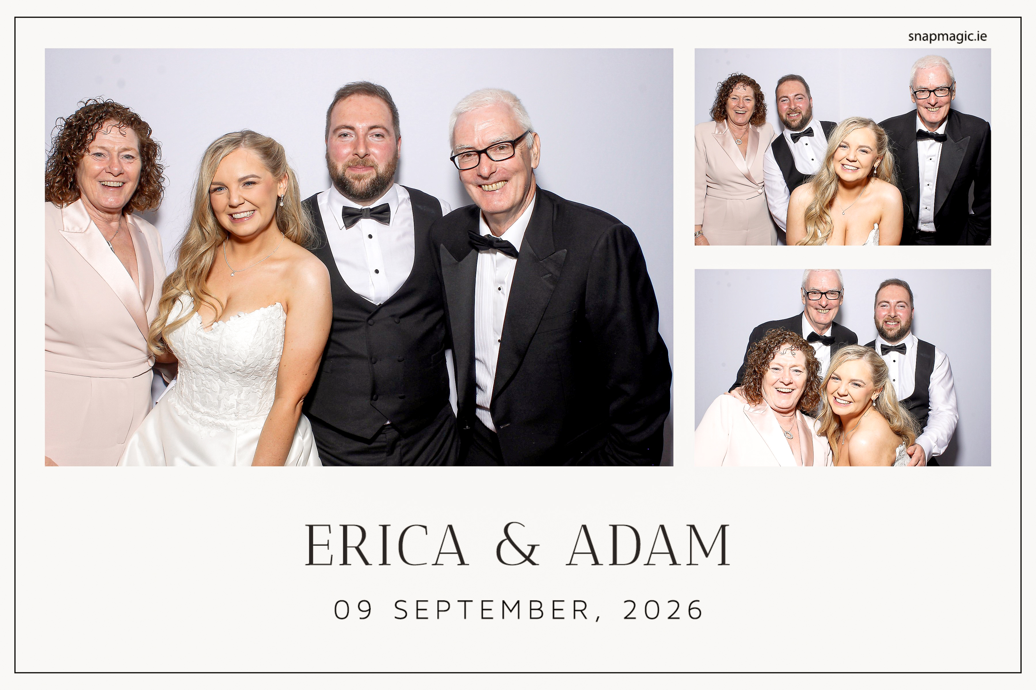 Erica & Adam | View more photos from the event at gallery.snapmagic.ie/u/SnapMagic/Erica-Adam