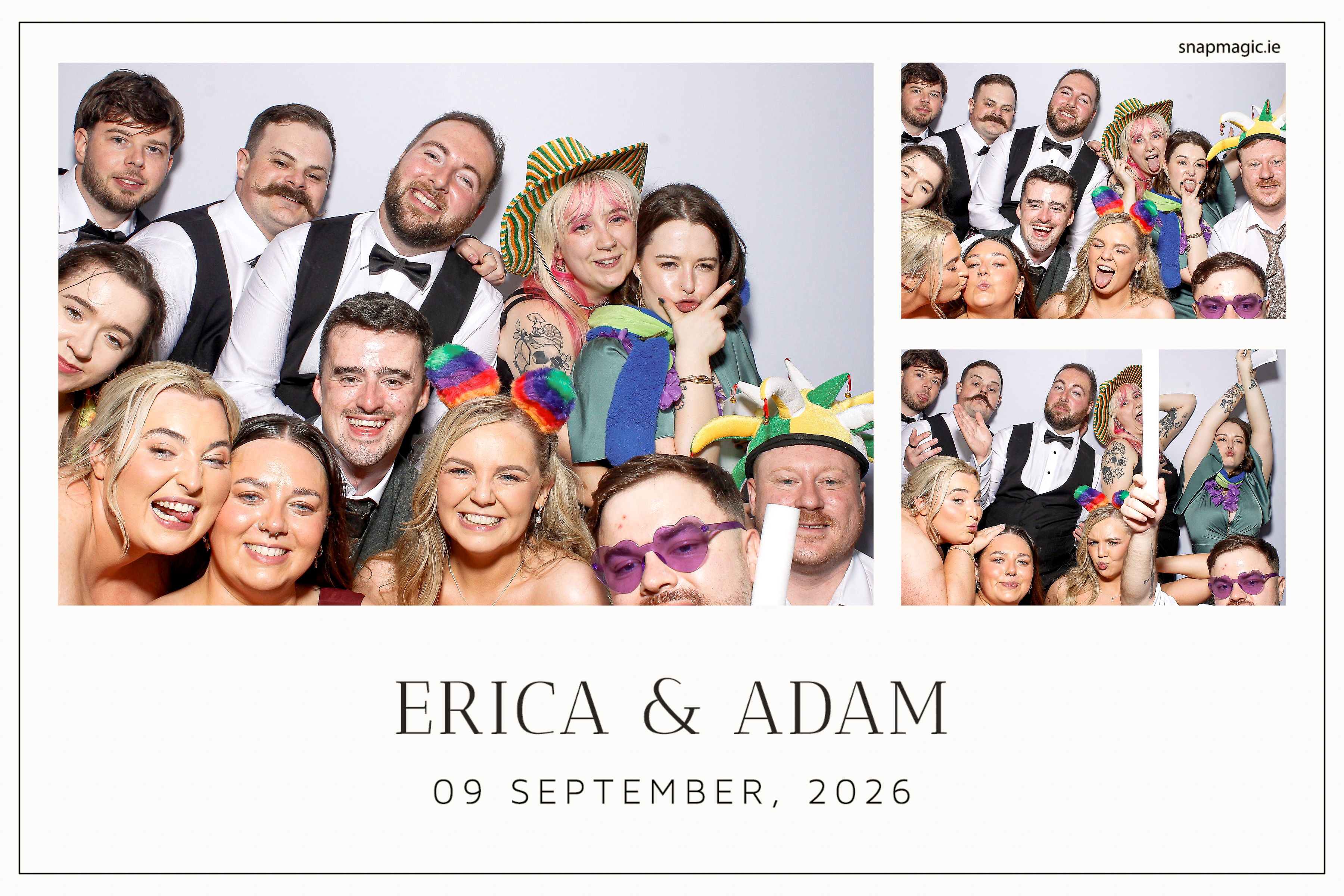 Erica & Adam | View more photos from the event at gallery.snapmagic.ie/u/SnapMagic/Erica-Adam