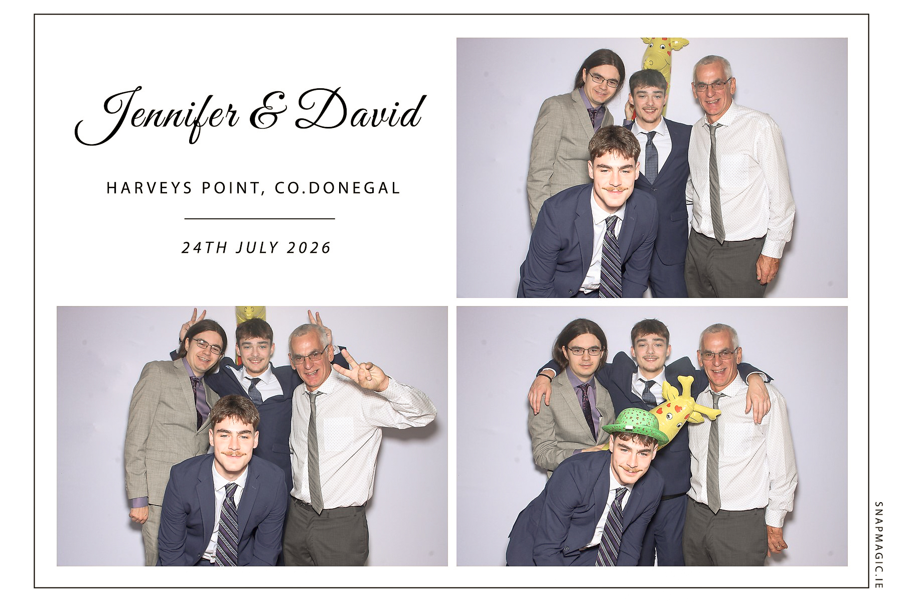 Jennifer & David | View more photos from the event at gallery.snapmagic.ie/u/SnapMagic/Jennifer-David