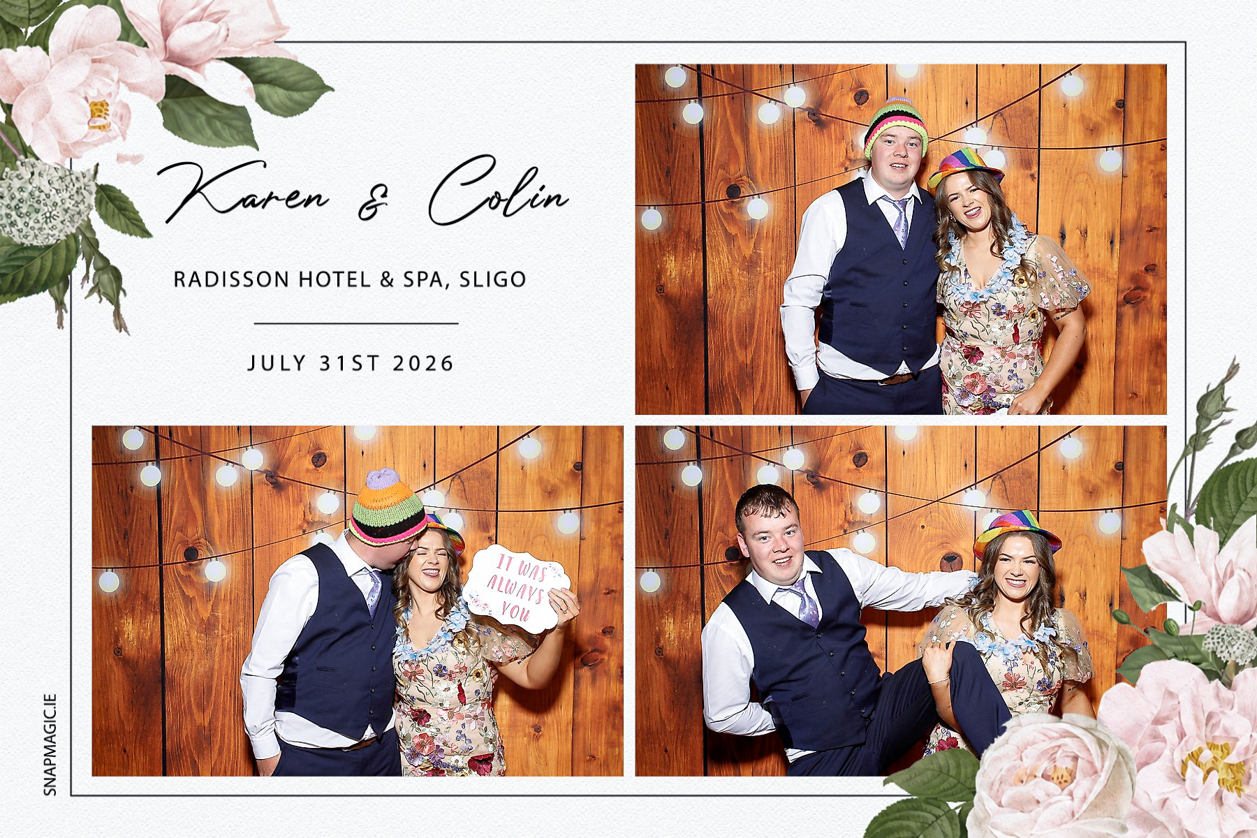Karen & Colin | View more photos from the event at gallery.snapmagic.ie/u/SnapMagic/Karen-Colin