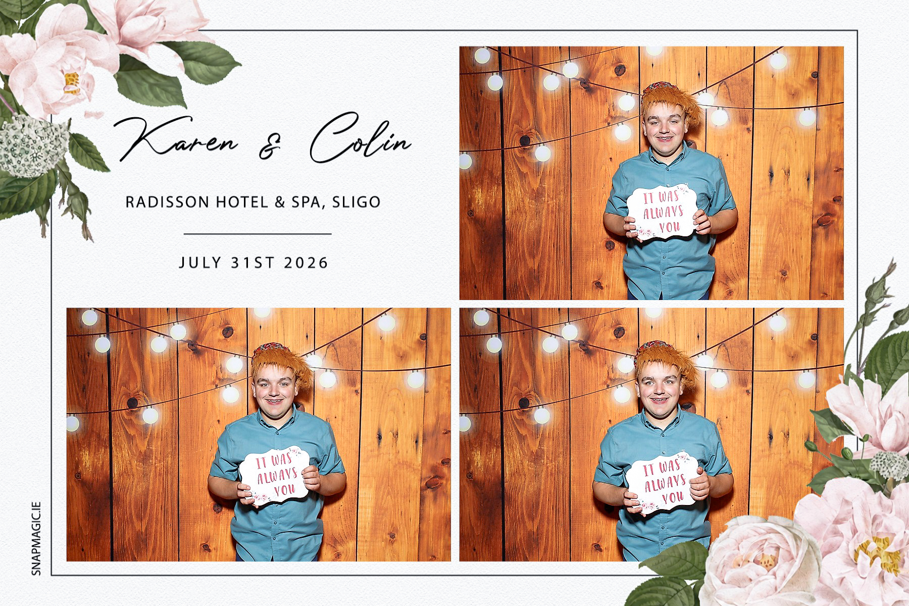 Karen & Colin | View more photos from the event at gallery.snapmagic.ie/u/SnapMagic/Karen-Colin