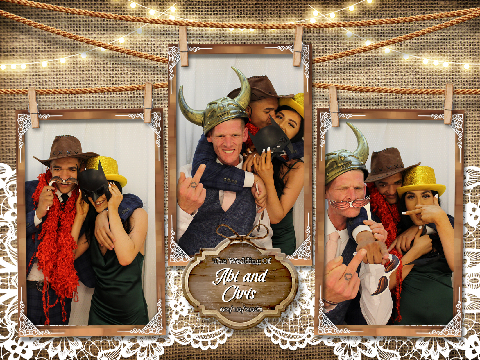 Abi & Chris's Wedding | View more photos from the event at my.specialeventsphotobooths.co.uk/u/SpecialEventsPhotoBooths/Abi-Chriss-Wedding