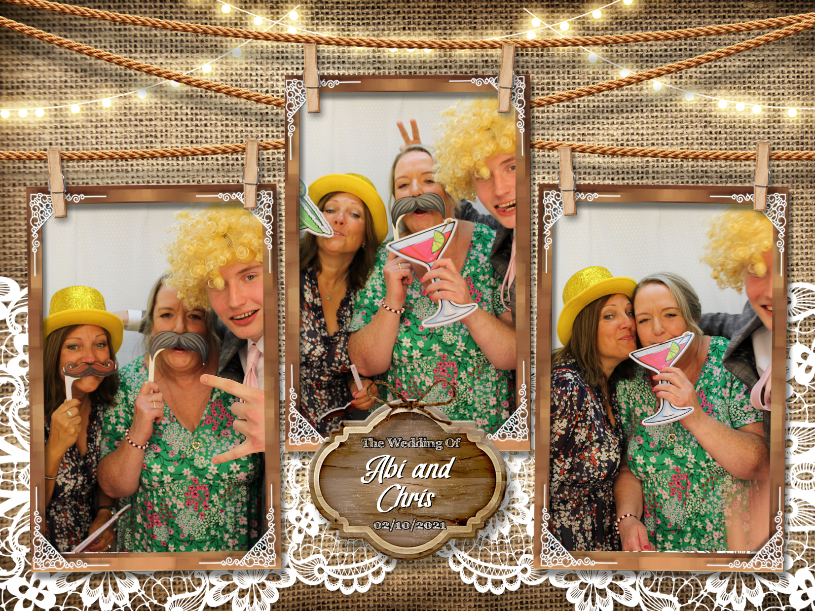 Abi & Chris's Wedding | View more photos from the event at my.specialeventsphotobooths.co.uk/u/SpecialEventsPhotoBooths/Abi-Chriss-Wedding