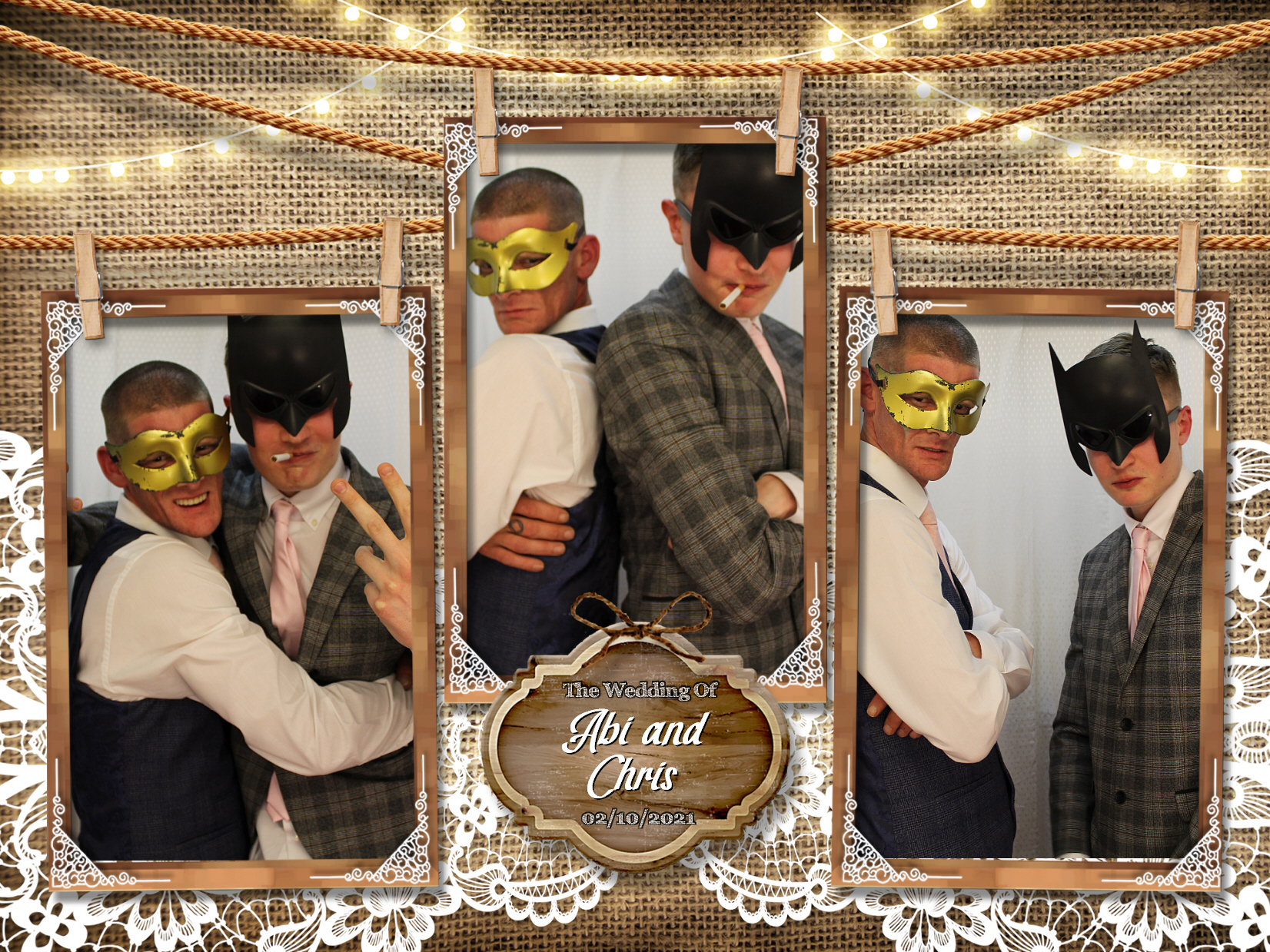 Abi & Chris's Wedding | View more photos from the event at my.specialeventsphotobooths.co.uk/u/SpecialEventsPhotoBooths/Abi-Chriss-Wedding