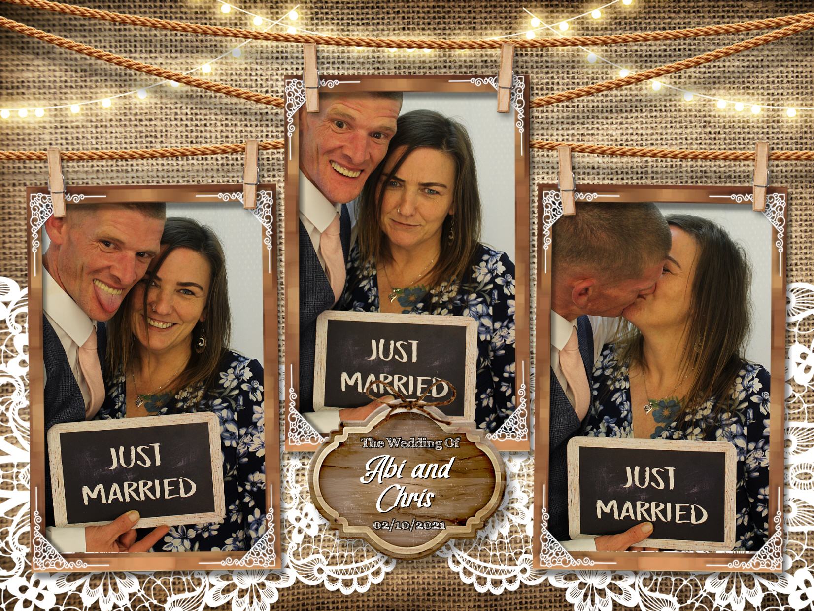 Abi & Chris's Wedding | View more photos from the event at my.specialeventsphotobooths.co.uk/u/SpecialEventsPhotoBooths/Abi-Chriss-Wedding