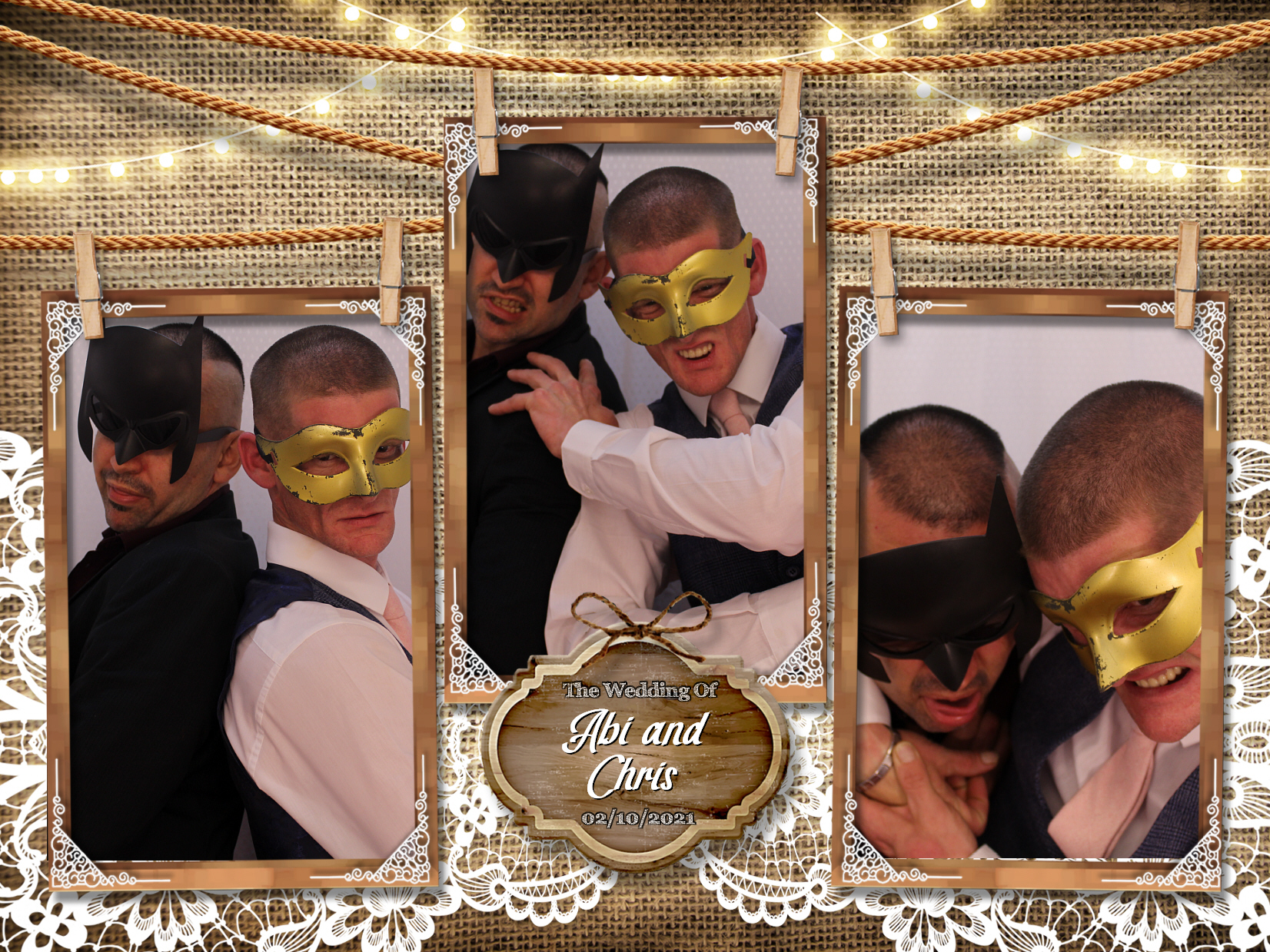 Abi & Chris's Wedding | View more photos from the event at my.specialeventsphotobooths.co.uk/u/SpecialEventsPhotoBooths/Abi-Chriss-Wedding