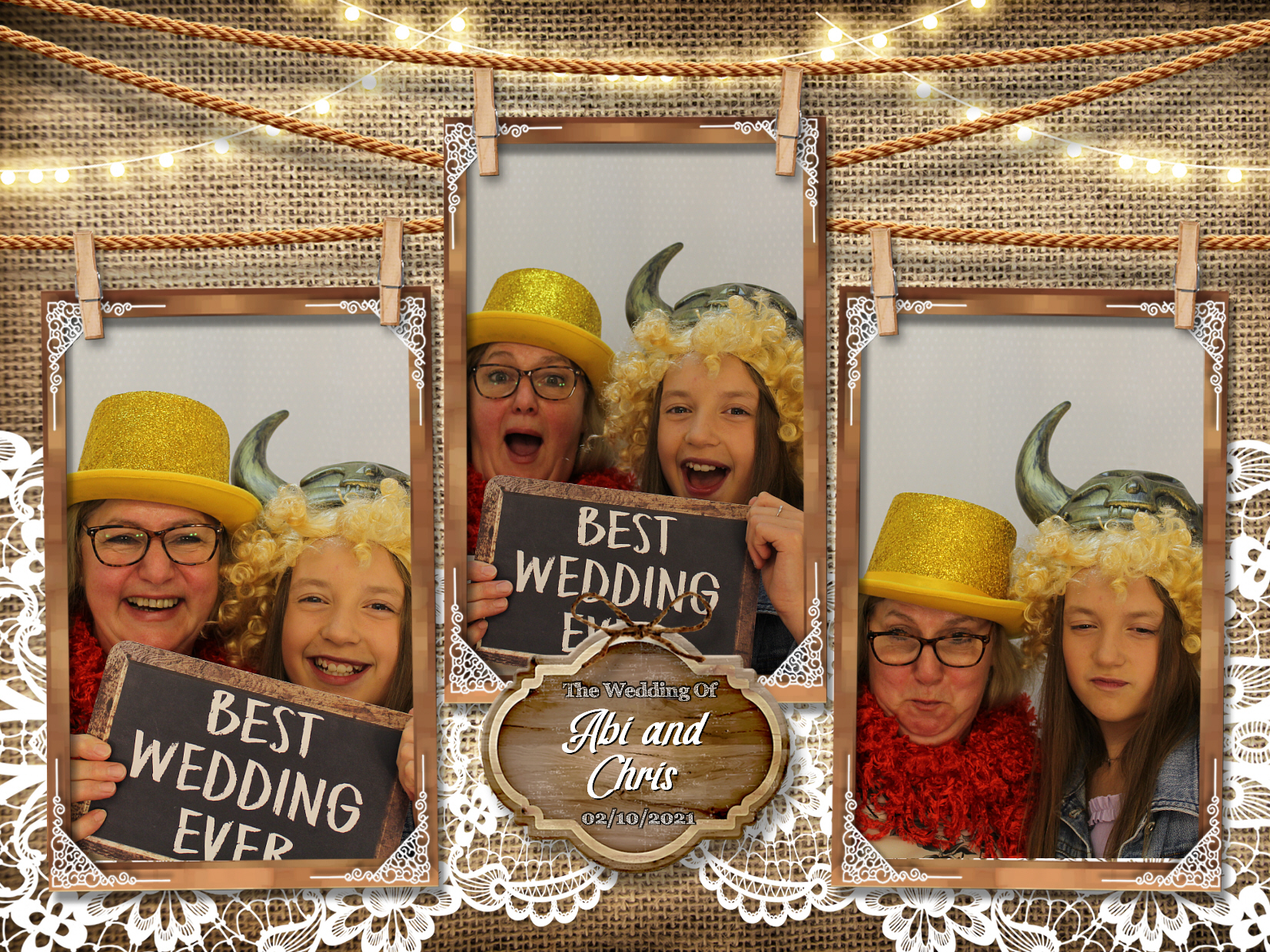 Abi & Chris's Wedding | View more photos from the event at my.specialeventsphotobooths.co.uk/u/SpecialEventsPhotoBooths/Abi-Chriss-Wedding