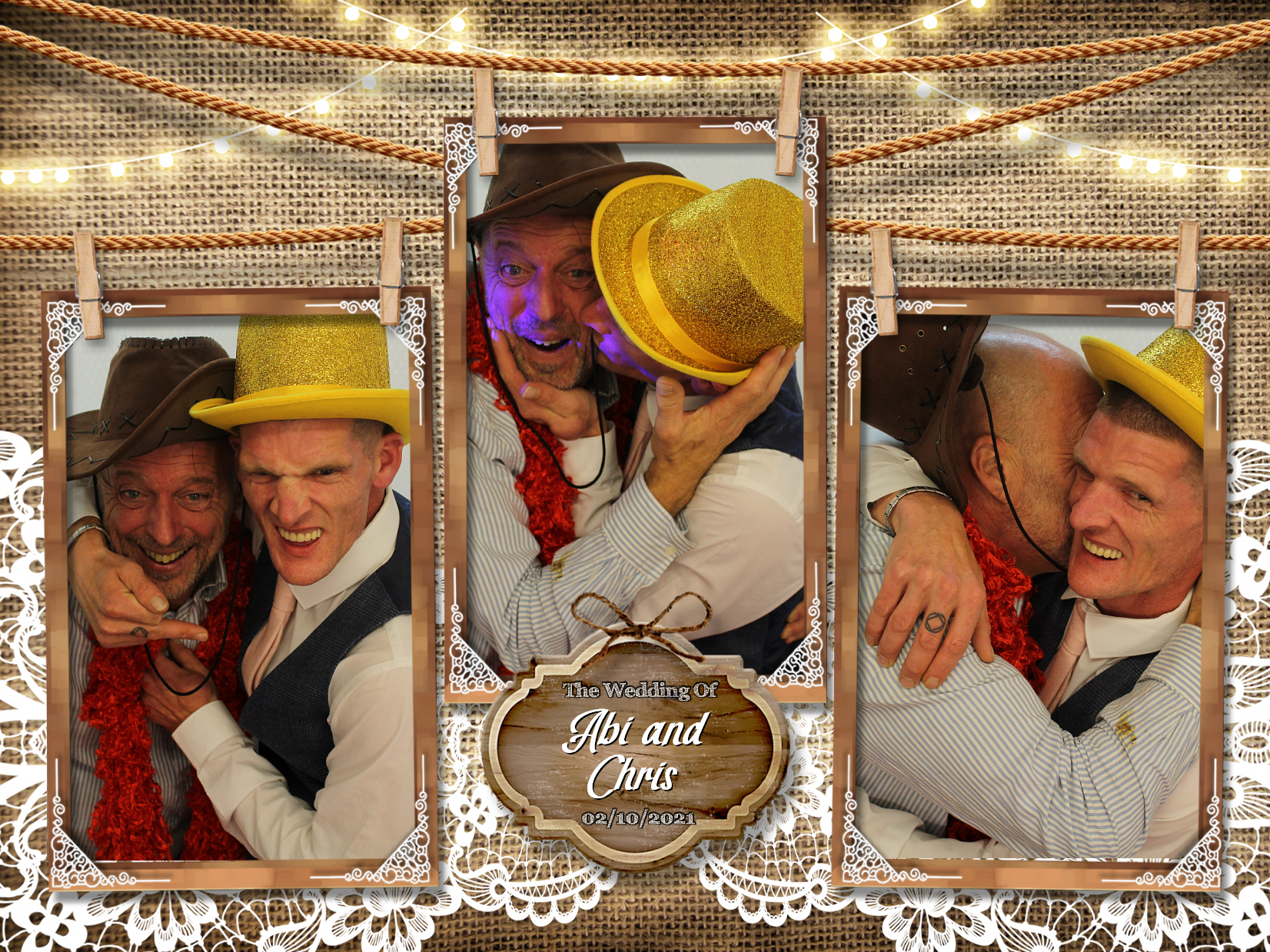 Abi & Chris's Wedding | View more photos from the event at my.specialeventsphotobooths.co.uk/u/SpecialEventsPhotoBooths/Abi-Chriss-Wedding