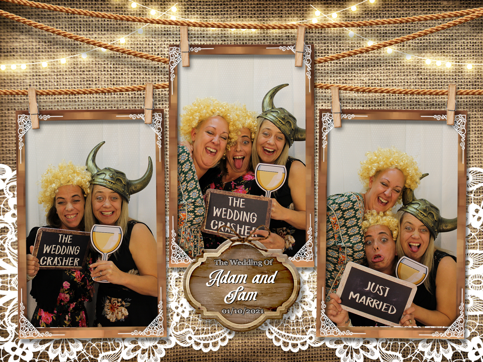 Adam and Sam's Wedding | View more photos from the event at my.specialeventsphotobooths.co.uk/u/SpecialEventsPhotoBooths/Adam-and-Sams-Wedding
