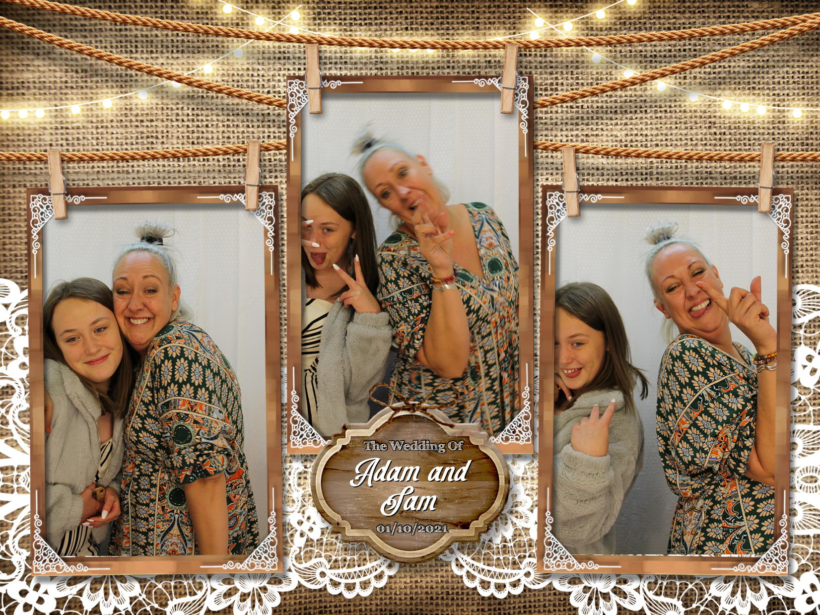 Adam and Sam's Wedding | View more photos from the event at my.specialeventsphotobooths.co.uk/u/SpecialEventsPhotoBooths/Adam-and-Sams-Wedding