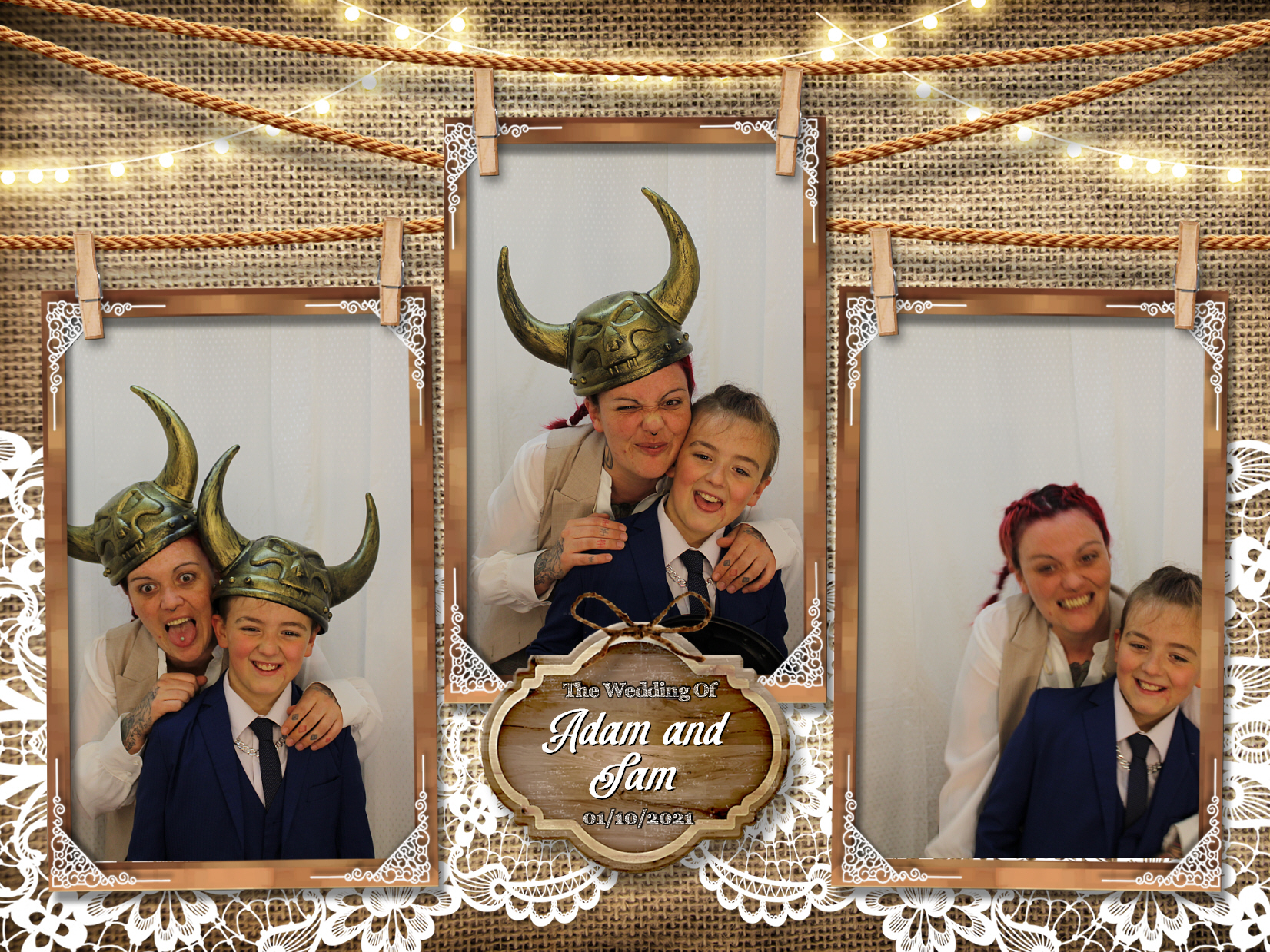 Adam and Sam's Wedding | View more photos from the event at my.specialeventsphotobooths.co.uk/u/SpecialEventsPhotoBooths/Adam-and-Sams-Wedding