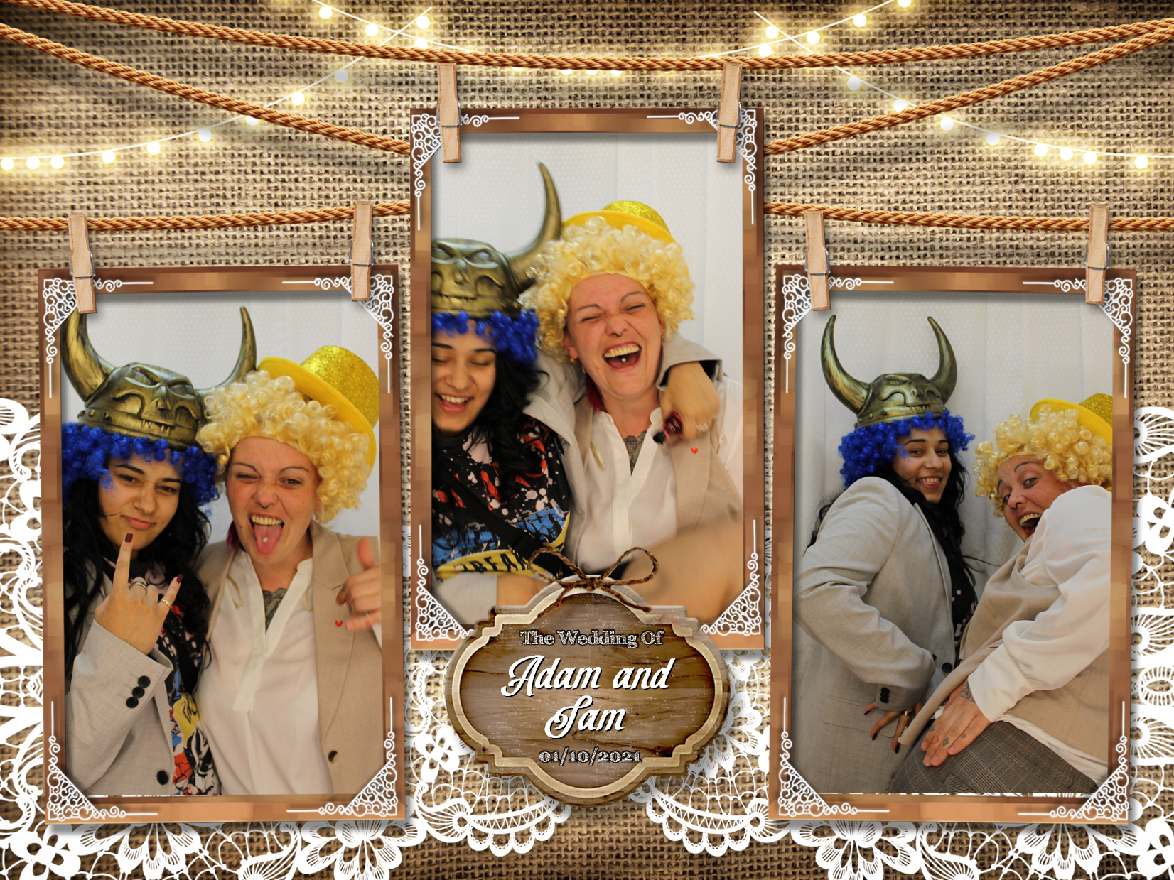 Adam and Sam's Wedding | View more photos from the event at my.specialeventsphotobooths.co.uk/u/SpecialEventsPhotoBooths/Adam-and-Sams-Wedding