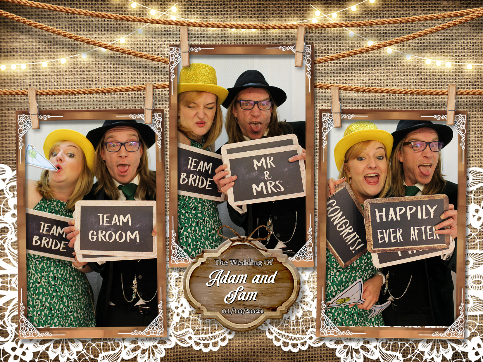 Adam and Sam's Wedding | View more photos from the event at my.specialeventsphotobooths.co.uk/u/SpecialEventsPhotoBooths/Adam-and-Sams-Wedding
