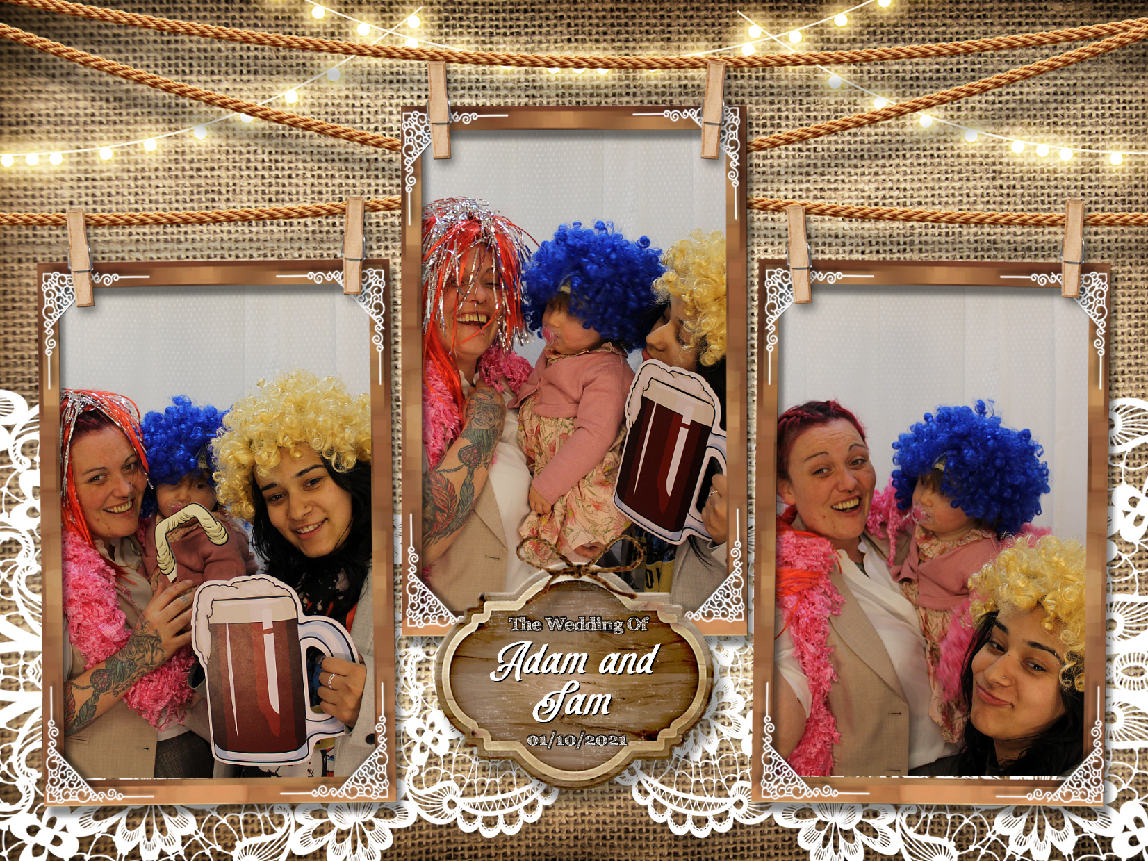 Adam and Sam's Wedding | View more photos from the event at my.specialeventsphotobooths.co.uk/u/SpecialEventsPhotoBooths/Adam-and-Sams-Wedding