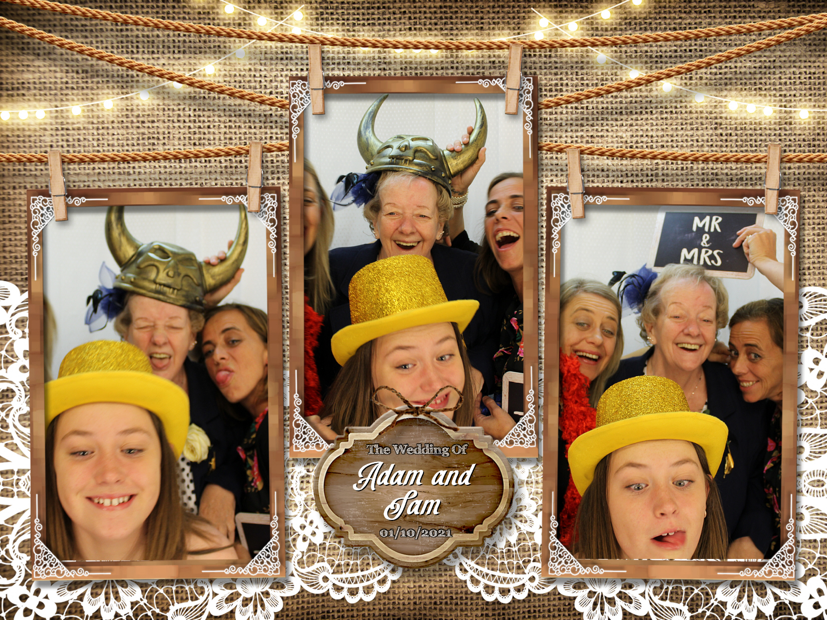 Adam and Sam's Wedding | View more photos from the event at my.specialeventsphotobooths.co.uk/u/SpecialEventsPhotoBooths/Adam-and-Sams-Wedding