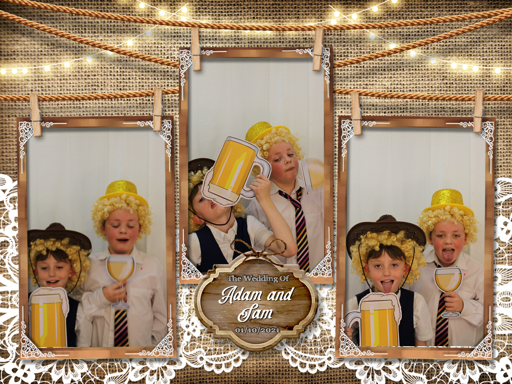 Adam and Sam's Wedding | View more photos from the event at my.specialeventsphotobooths.co.uk/u/SpecialEventsPhotoBooths/Adam-and-Sams-Wedding