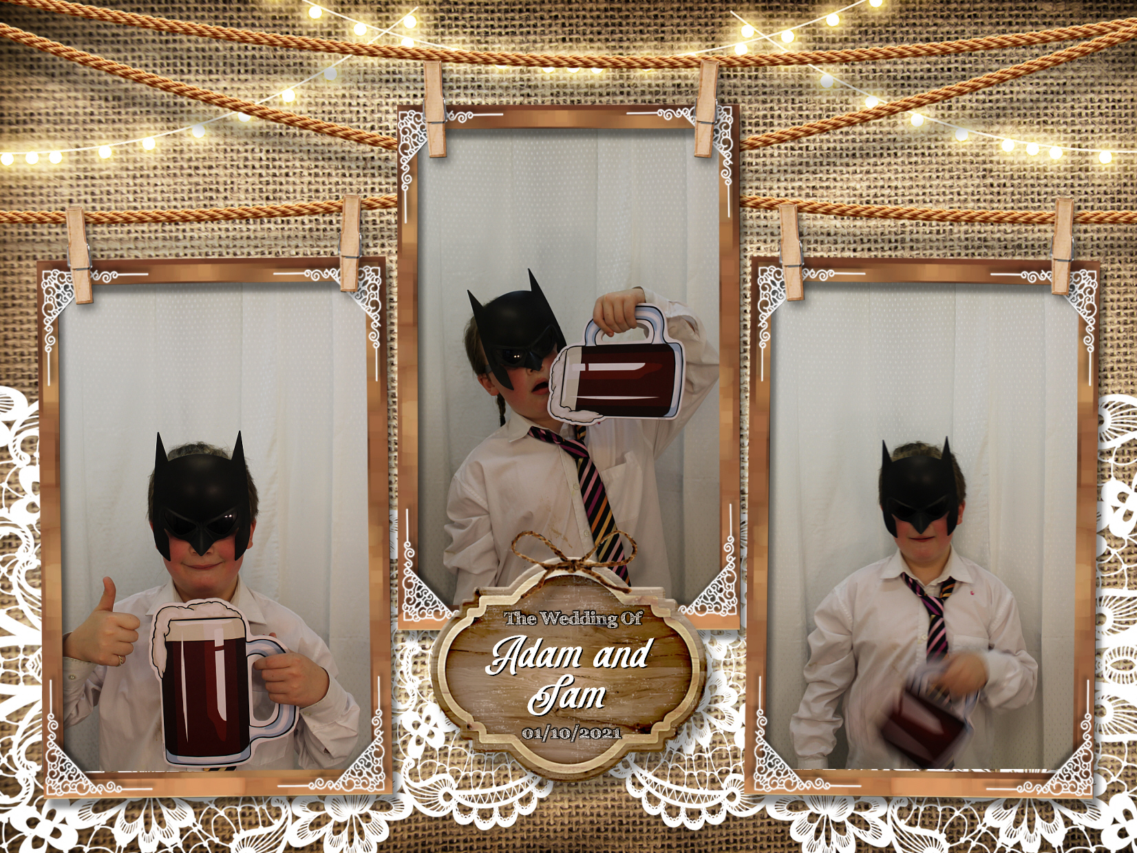 Adam and Sam's Wedding | View more photos from the event at my.specialeventsphotobooths.co.uk/u/SpecialEventsPhotoBooths/Adam-and-Sams-Wedding