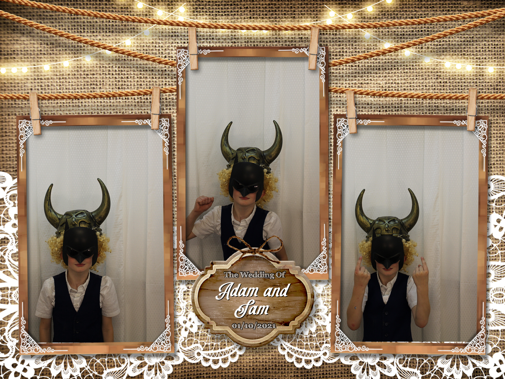 Adam and Sam's Wedding | View more photos from the event at my.specialeventsphotobooths.co.uk/u/SpecialEventsPhotoBooths/Adam-and-Sams-Wedding