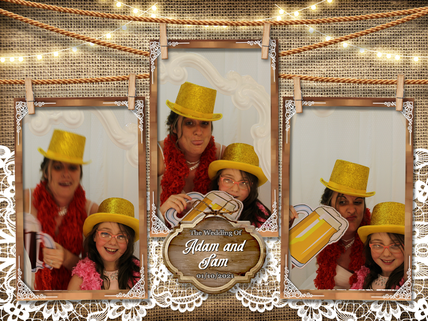 Adam and Sam's Wedding | View more photos from the event at my.specialeventsphotobooths.co.uk/u/SpecialEventsPhotoBooths/Adam-and-Sams-Wedding