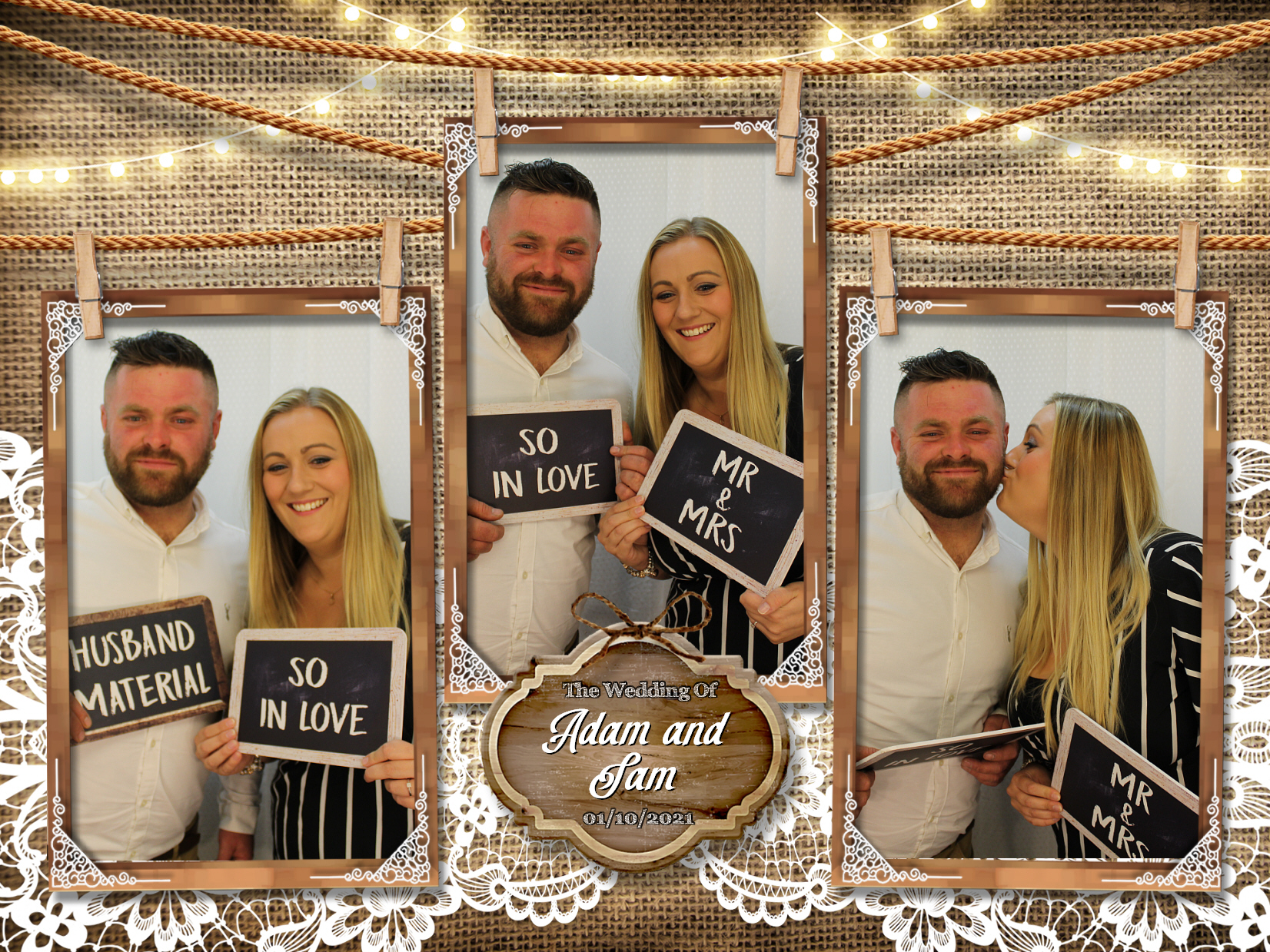 Adam and Sam's Wedding | View more photos from the event at my.specialeventsphotobooths.co.uk/u/SpecialEventsPhotoBooths/Adam-and-Sams-Wedding