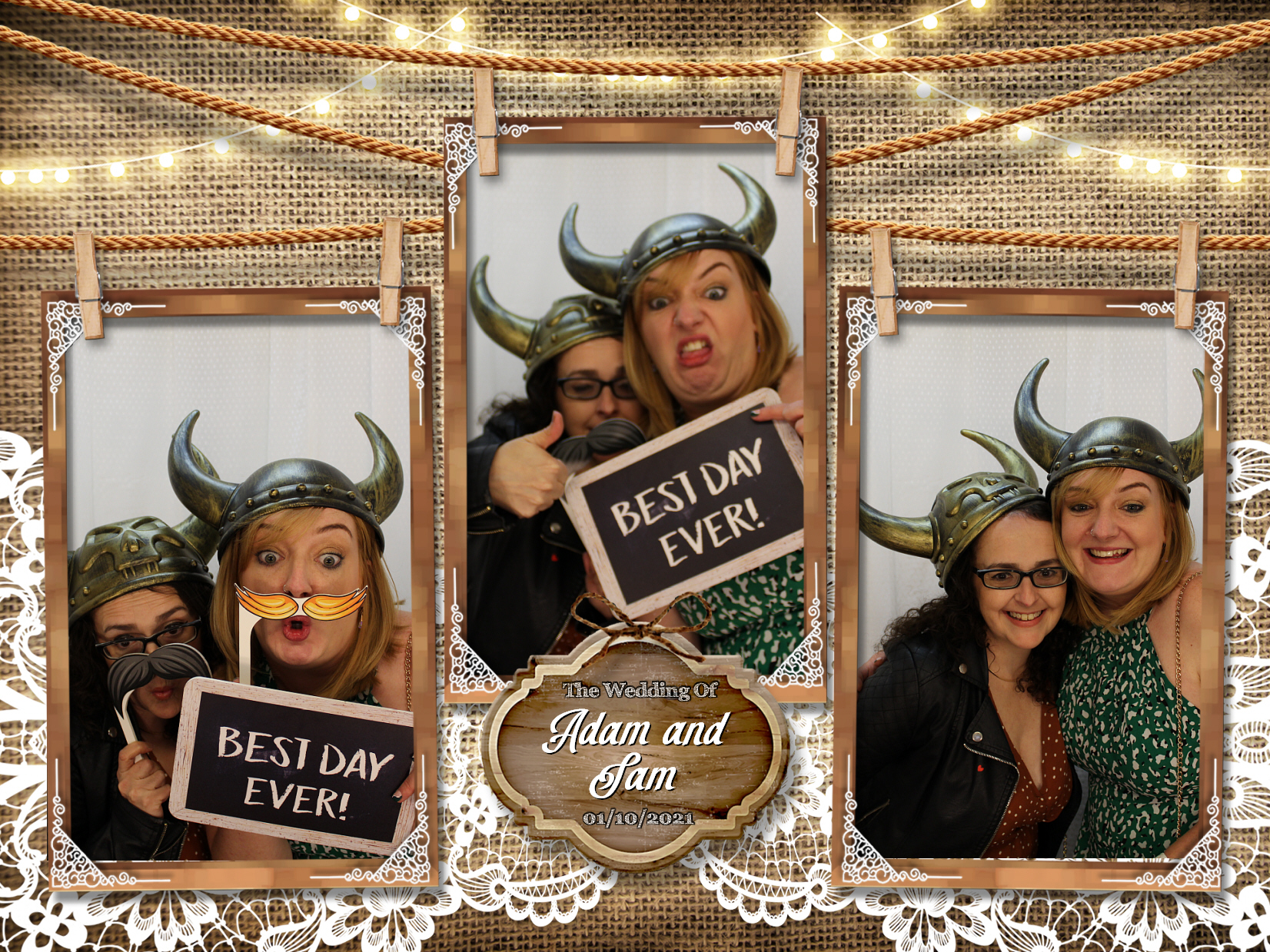 Adam and Sam's Wedding | View more photos from the event at my.specialeventsphotobooths.co.uk/u/SpecialEventsPhotoBooths/Adam-and-Sams-Wedding
