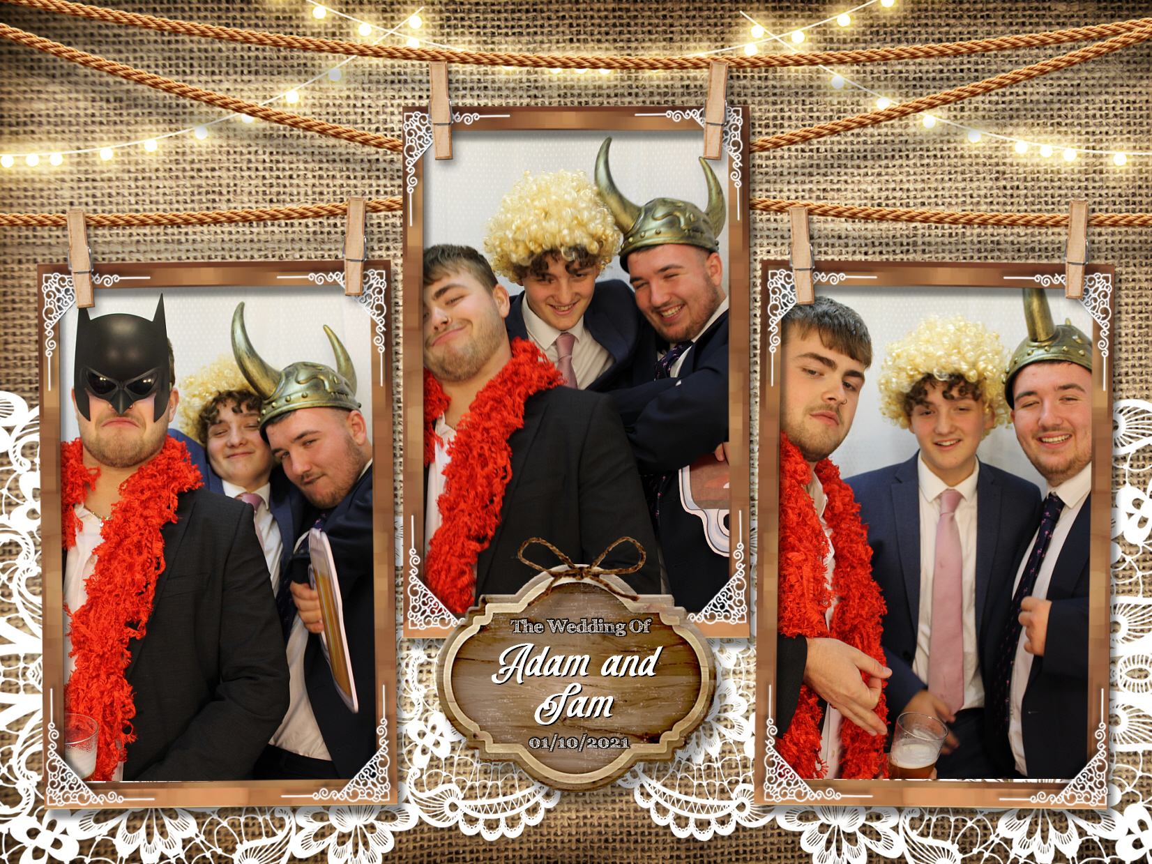 Adam and Sam's Wedding | View more photos from the event at my.specialeventsphotobooths.co.uk/u/SpecialEventsPhotoBooths/Adam-and-Sams-Wedding