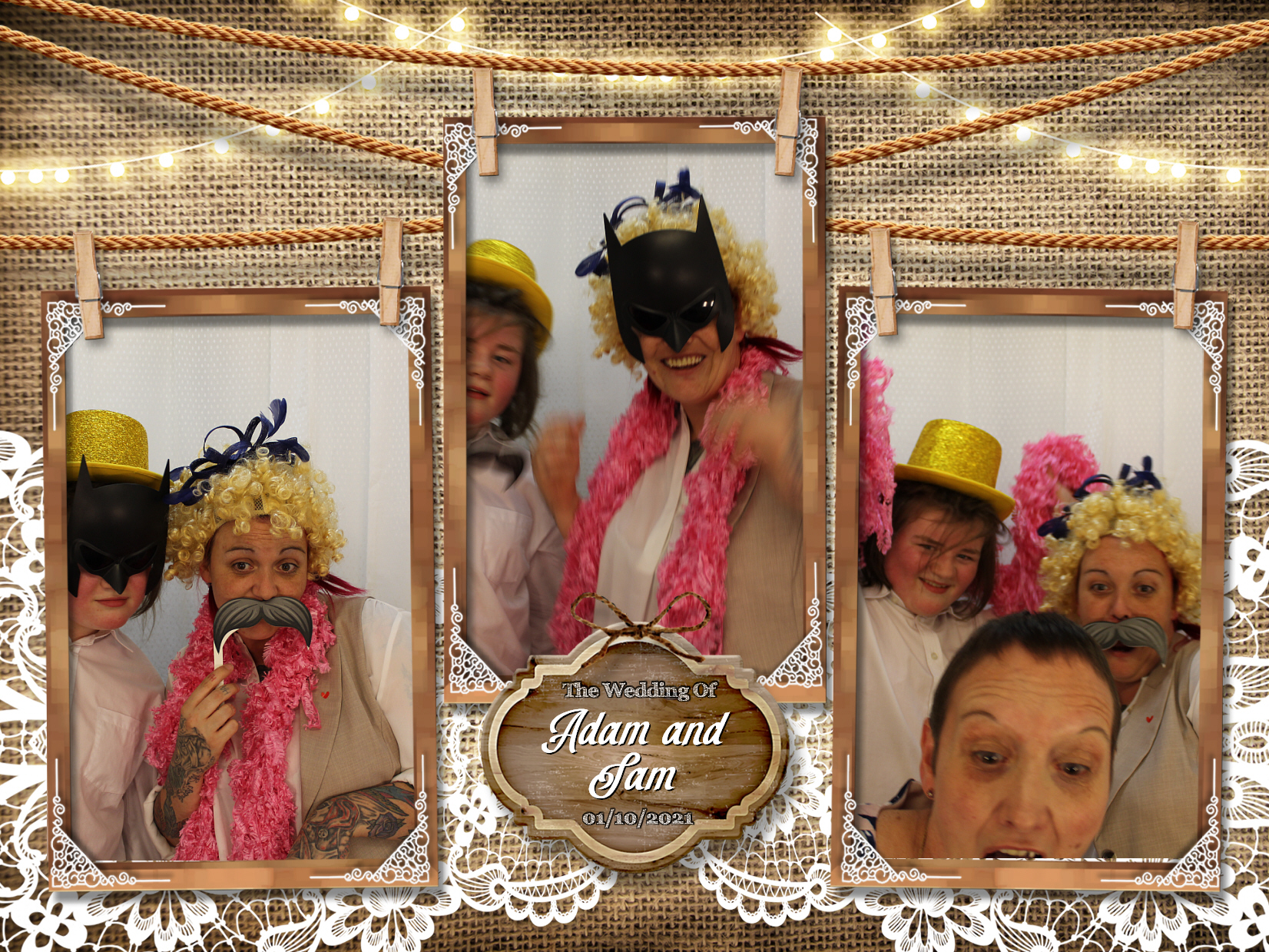 Adam and Sam's Wedding | View more photos from the event at my.specialeventsphotobooths.co.uk/u/SpecialEventsPhotoBooths/Adam-and-Sams-Wedding