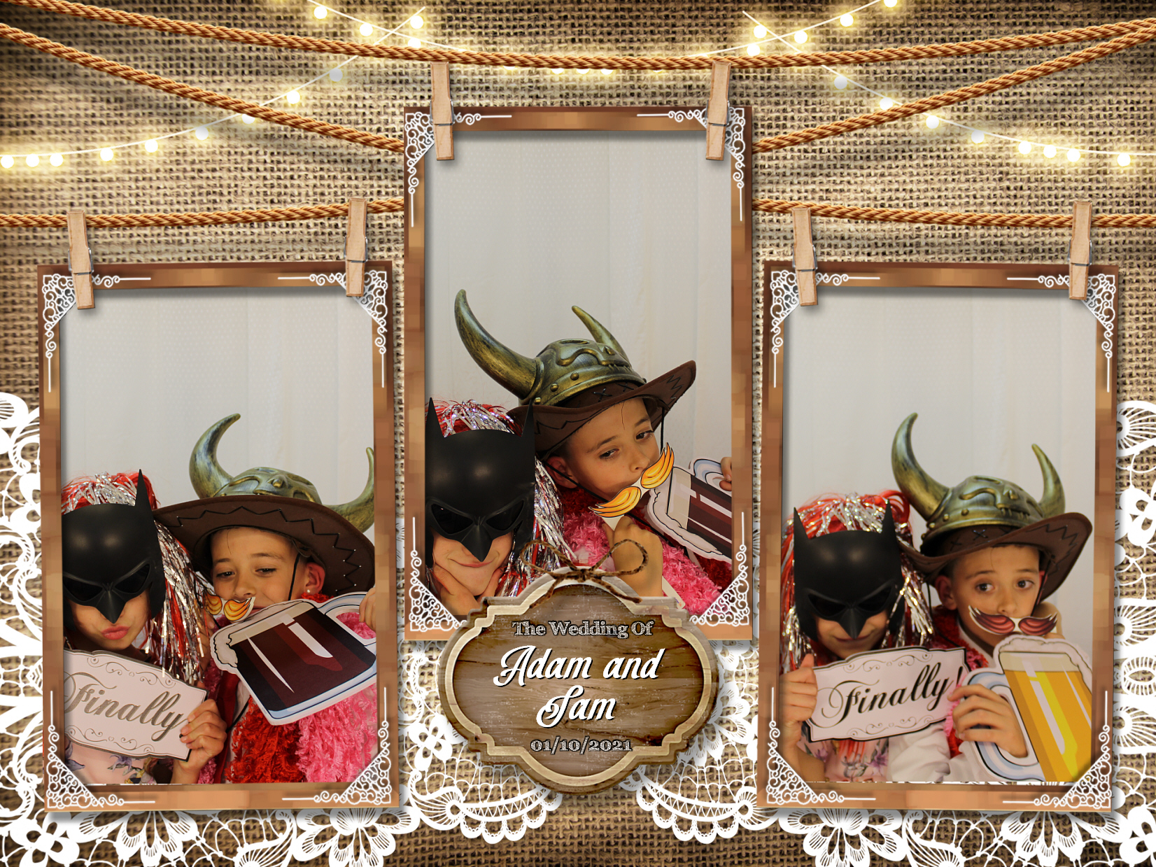 Adam and Sam's Wedding | View more photos from the event at my.specialeventsphotobooths.co.uk/u/SpecialEventsPhotoBooths/Adam-and-Sams-Wedding