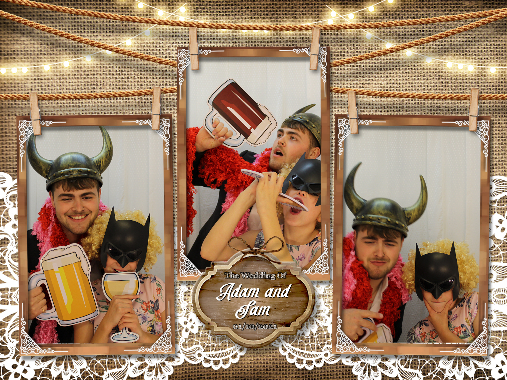 Adam and Sam's Wedding | View more photos from the event at my.specialeventsphotobooths.co.uk/u/SpecialEventsPhotoBooths/Adam-and-Sams-Wedding
