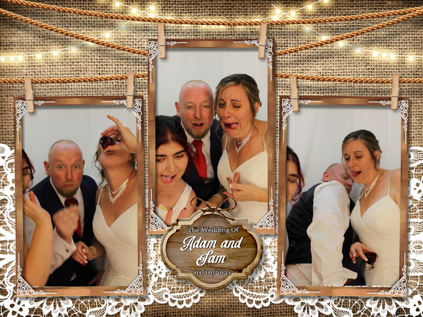 Adam and Sam's Wedding | View more photos from the event at my.specialeventsphotobooths.co.uk/u/SpecialEventsPhotoBooths/Adam-and-Sams-Wedding