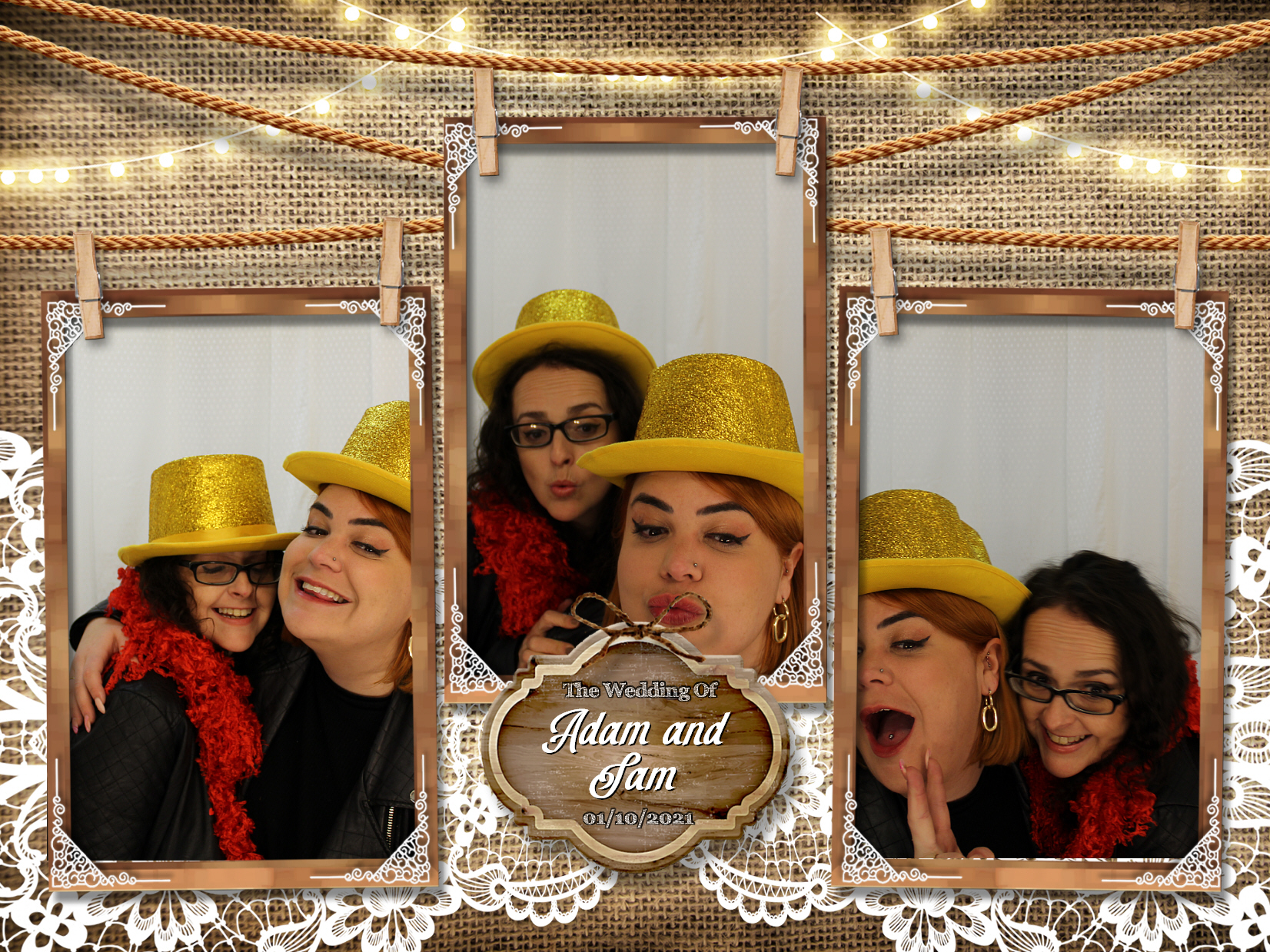 Adam and Sam's Wedding | View more photos from the event at my.specialeventsphotobooths.co.uk/u/SpecialEventsPhotoBooths/Adam-and-Sams-Wedding