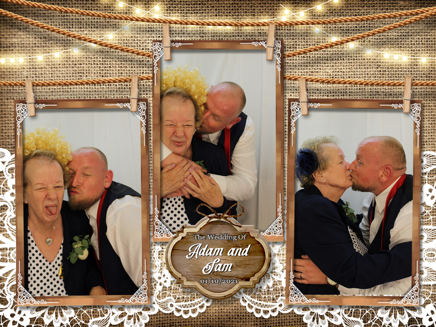 Adam and Sam's Wedding | View more photos from the event at my.specialeventsphotobooths.co.uk/u/SpecialEventsPhotoBooths/Adam-and-Sams-Wedding