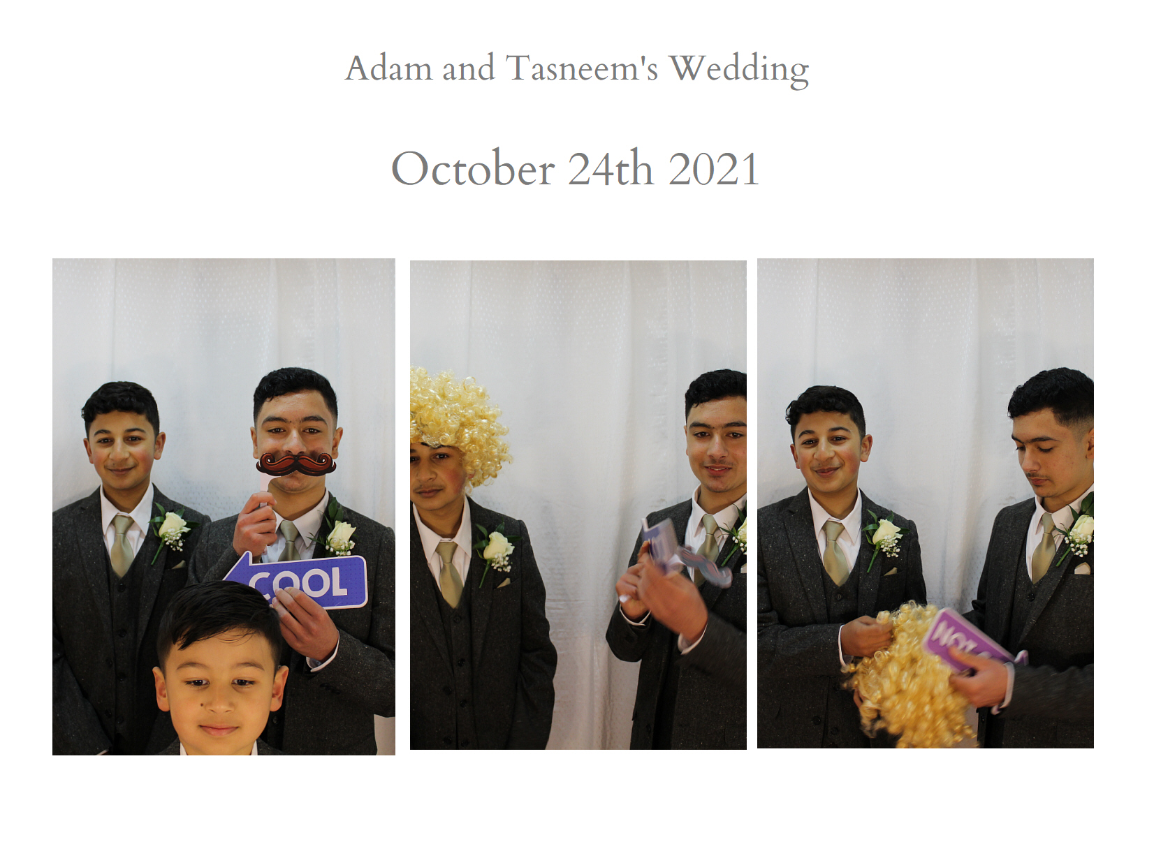 Adam and Tasneem’s Wedding | View more photos from the event at my.specialeventsphotobooths.co.uk/u/SpecialEventsPhotoBooths/Adam-and-Tasneem’s-Wedding