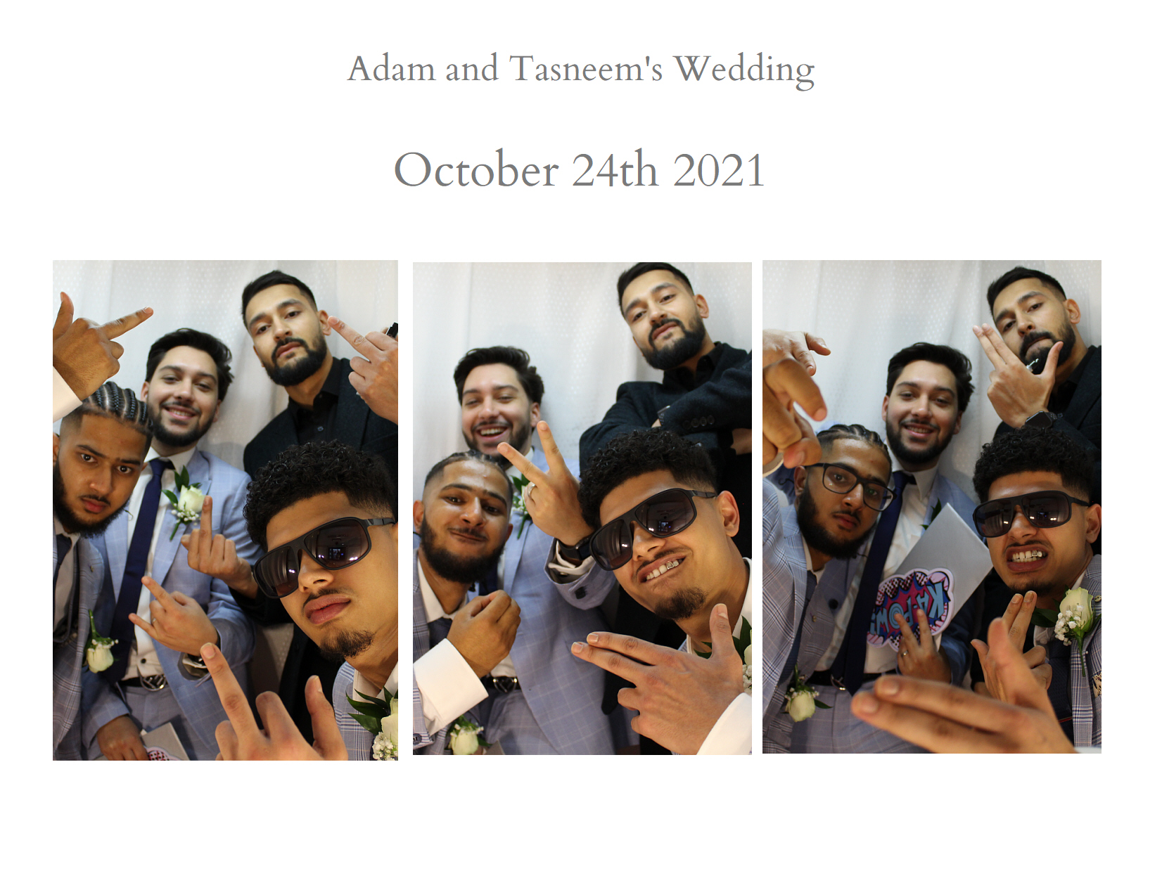 Adam and Tasneem’s Wedding | View more photos from the event at my.specialeventsphotobooths.co.uk/u/SpecialEventsPhotoBooths/Adam-and-Tasneem’s-Wedding