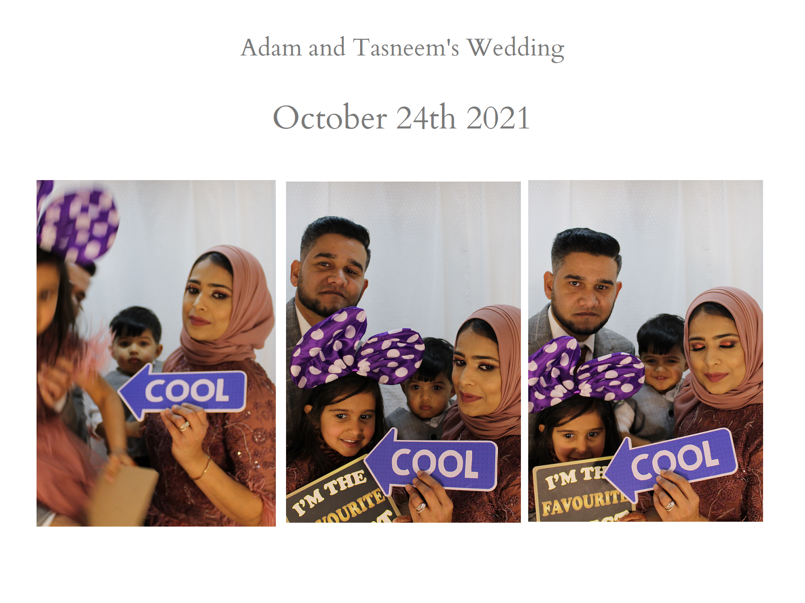 Adam and Tasneem’s Wedding | View more photos from the event at my.specialeventsphotobooths.co.uk/u/SpecialEventsPhotoBooths/Adam-and-Tasneem’s-Wedding