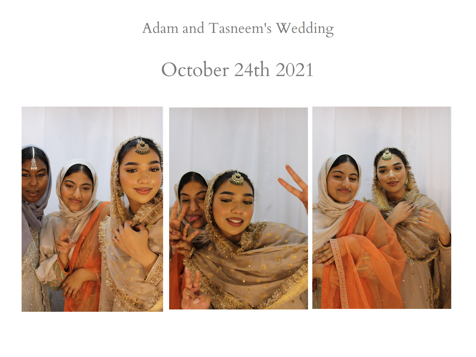 Adam and Tasneem’s Wedding | View more photos from the event at my.specialeventsphotobooths.co.uk/u/SpecialEventsPhotoBooths/Adam-and-Tasneem’s-Wedding