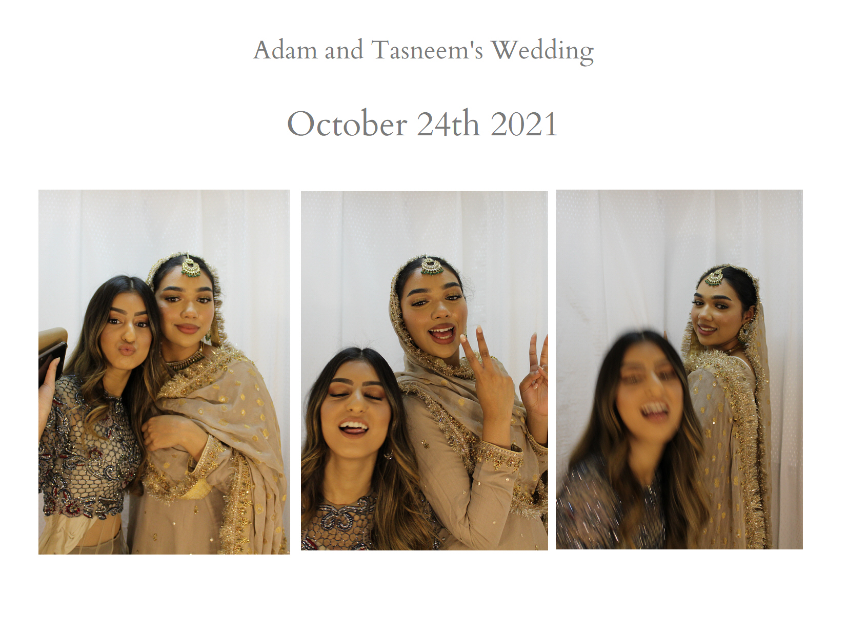 Adam and Tasneem’s Wedding | View more photos from the event at my.specialeventsphotobooths.co.uk/u/SpecialEventsPhotoBooths/Adam-and-Tasneem’s-Wedding