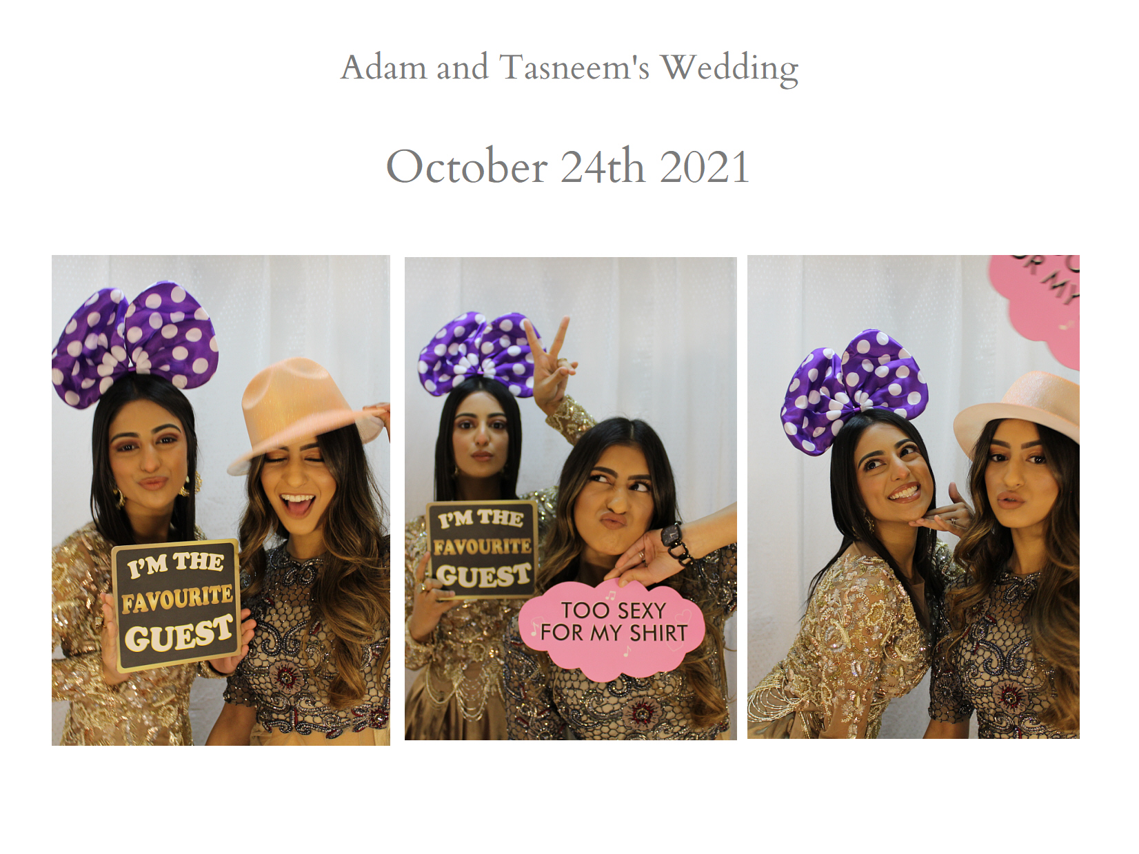 Adam and Tasneem’s Wedding | View more photos from the event at my.specialeventsphotobooths.co.uk/u/SpecialEventsPhotoBooths/Adam-and-Tasneem’s-Wedding