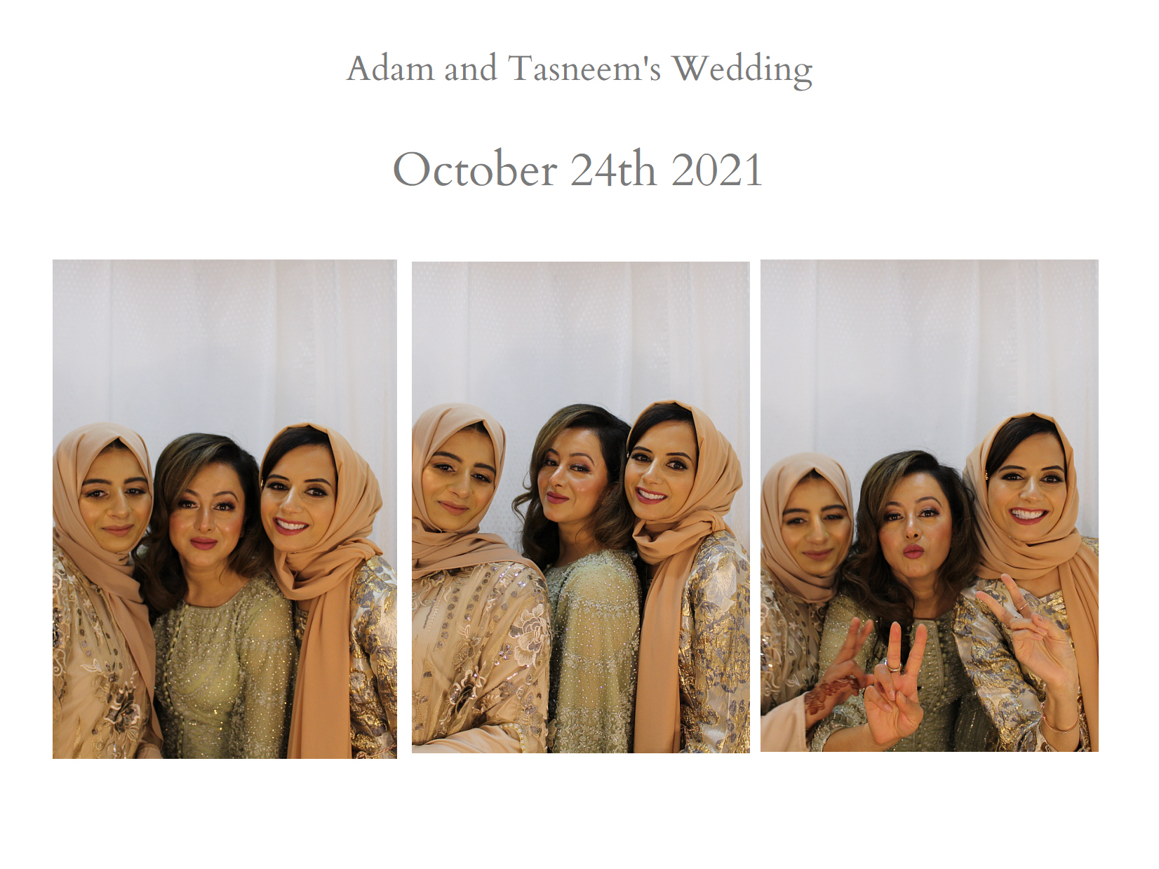 Adam and Tasneem’s Wedding | View more photos from the event at my.specialeventsphotobooths.co.uk/u/SpecialEventsPhotoBooths/Adam-and-Tasneem’s-Wedding