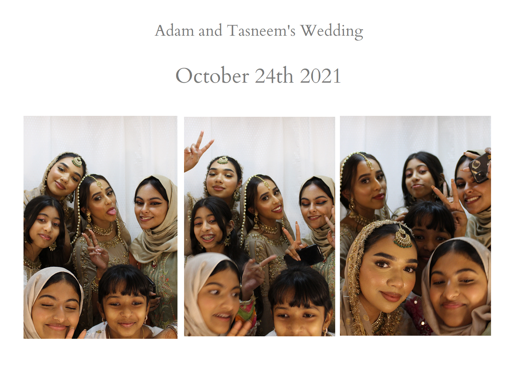 Adam and Tasneem’s Wedding | View more photos from the event at my.specialeventsphotobooths.co.uk/u/SpecialEventsPhotoBooths/Adam-and-Tasneem’s-Wedding