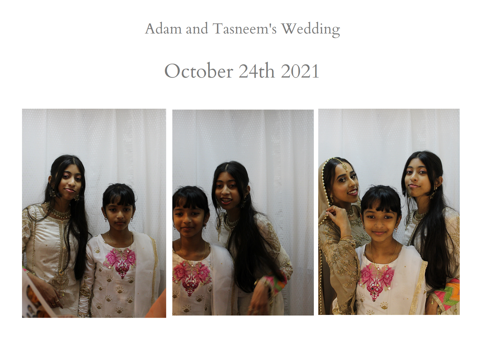 Adam and Tasneem’s Wedding | View more photos from the event at my.specialeventsphotobooths.co.uk/u/SpecialEventsPhotoBooths/Adam-and-Tasneem’s-Wedding