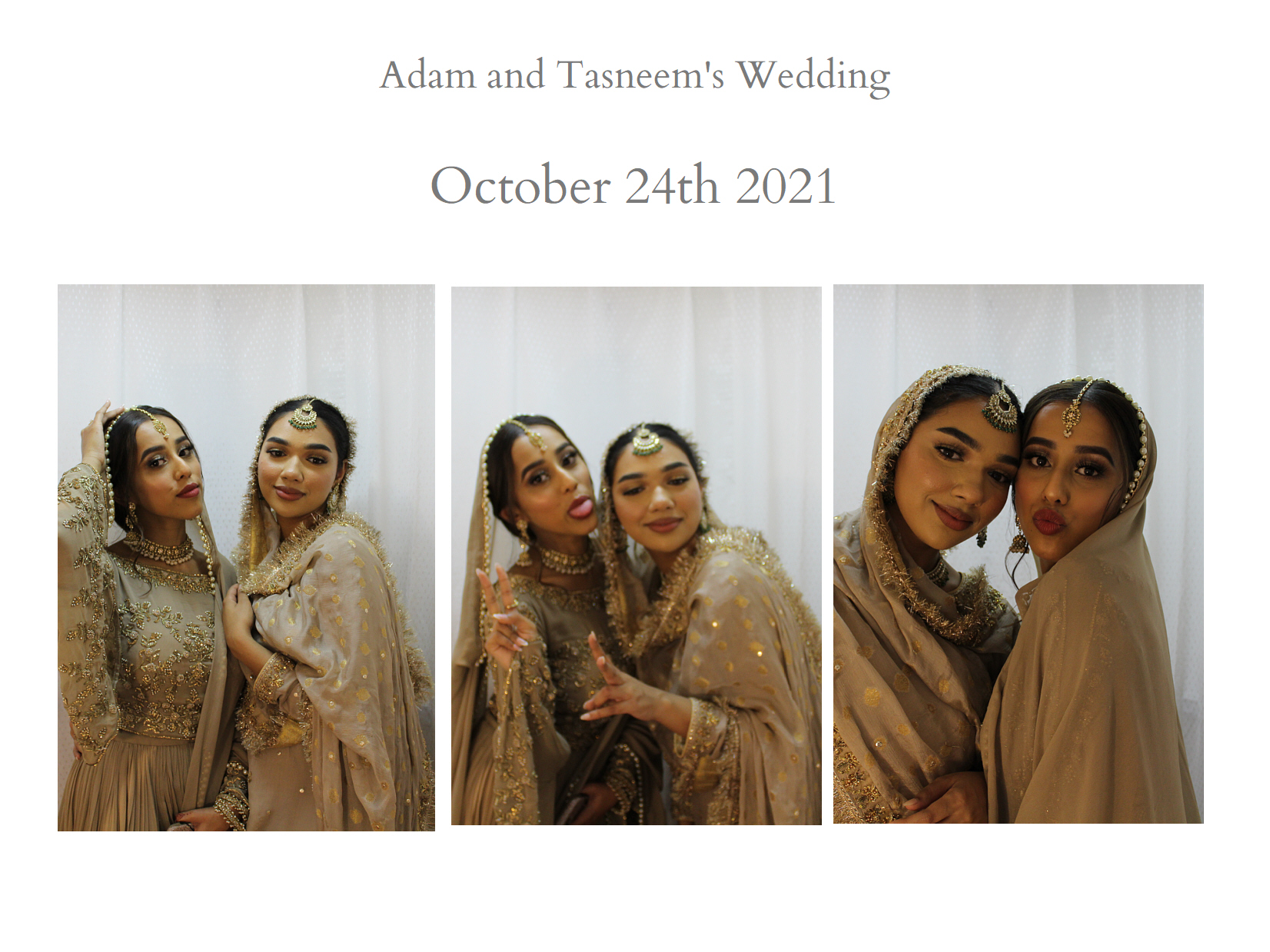 Adam and Tasneem’s Wedding | View more photos from the event at my.specialeventsphotobooths.co.uk/u/SpecialEventsPhotoBooths/Adam-and-Tasneem’s-Wedding