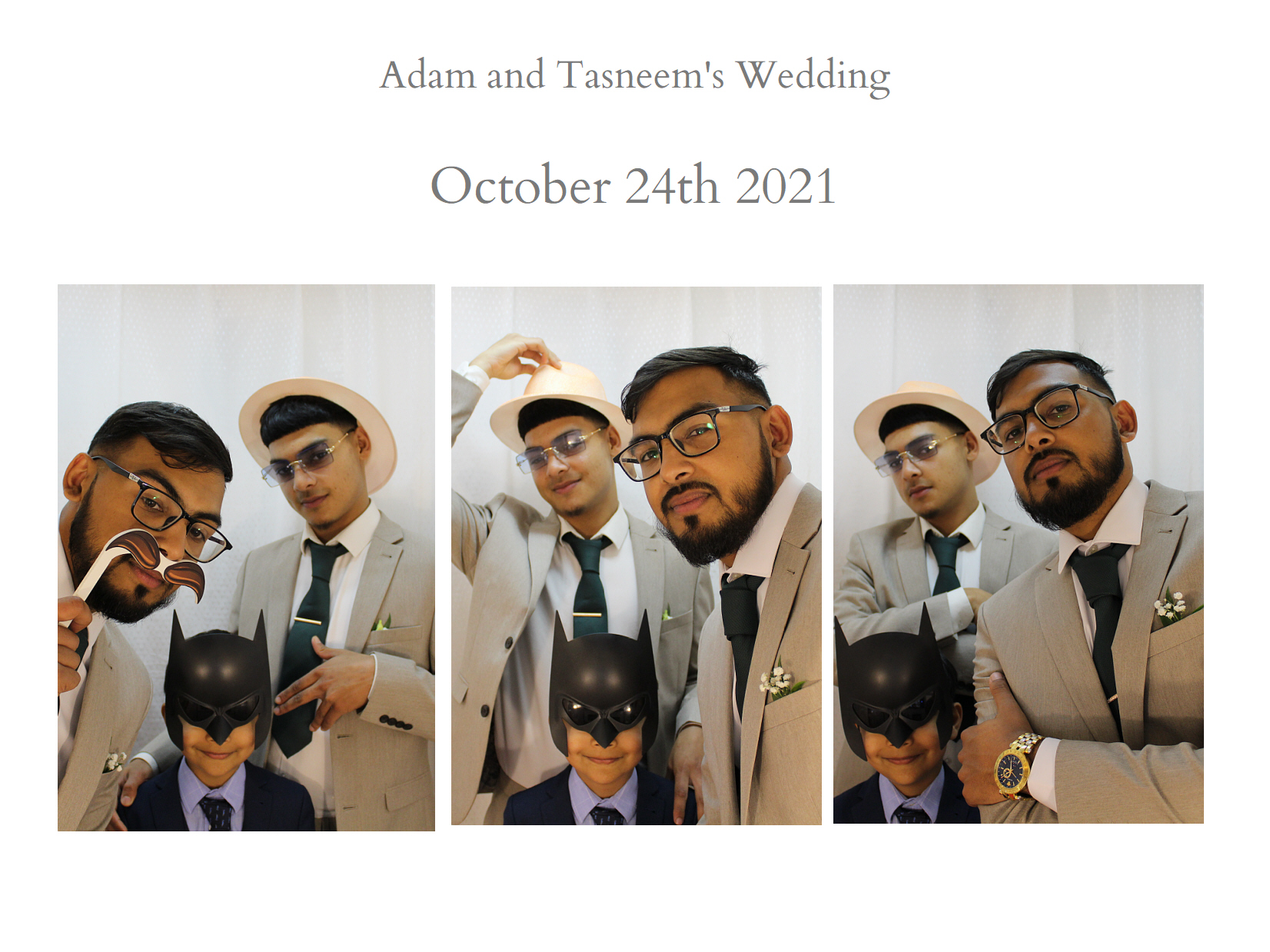 Adam and Tasneem’s Wedding | View more photos from the event at my.specialeventsphotobooths.co.uk/u/SpecialEventsPhotoBooths/Adam-and-Tasneem’s-Wedding