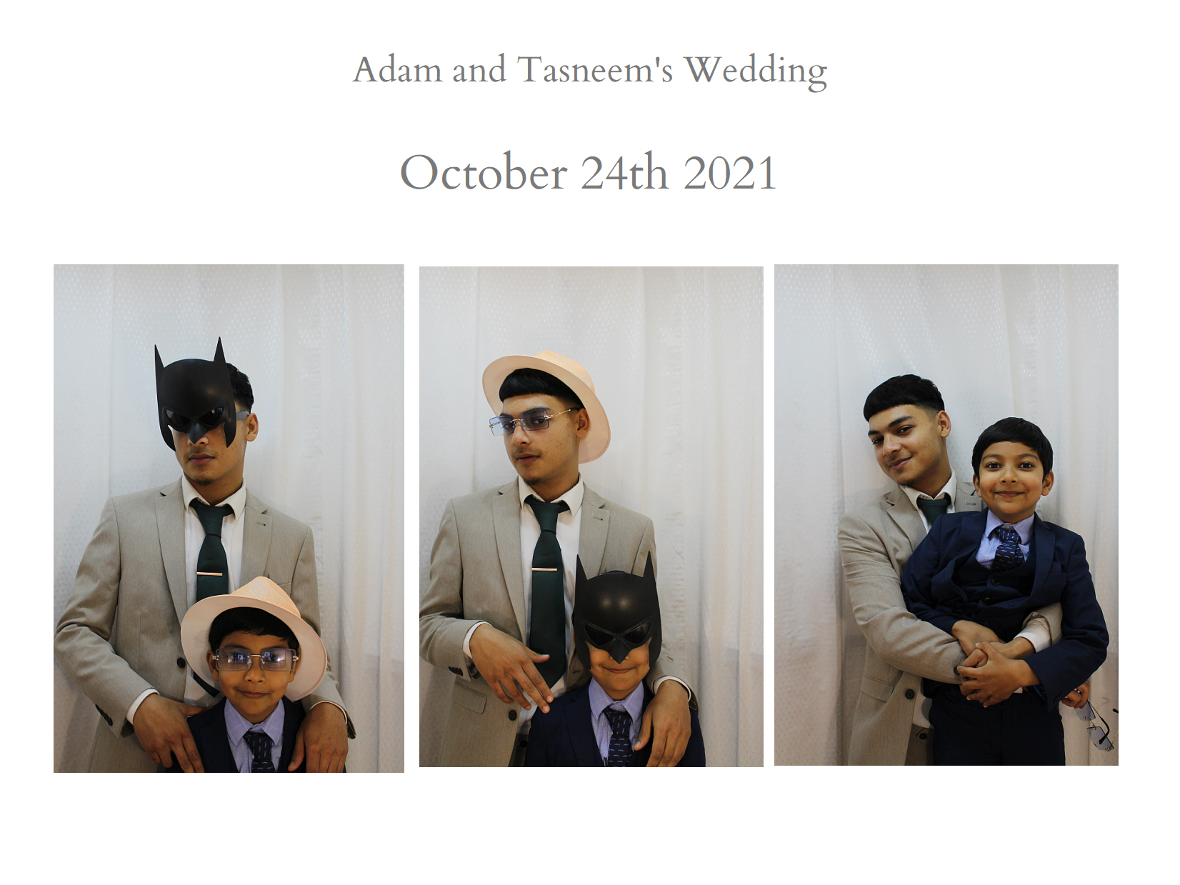 Adam and Tasneem’s Wedding | View more photos from the event at my.specialeventsphotobooths.co.uk/u/SpecialEventsPhotoBooths/Adam-and-Tasneem’s-Wedding
