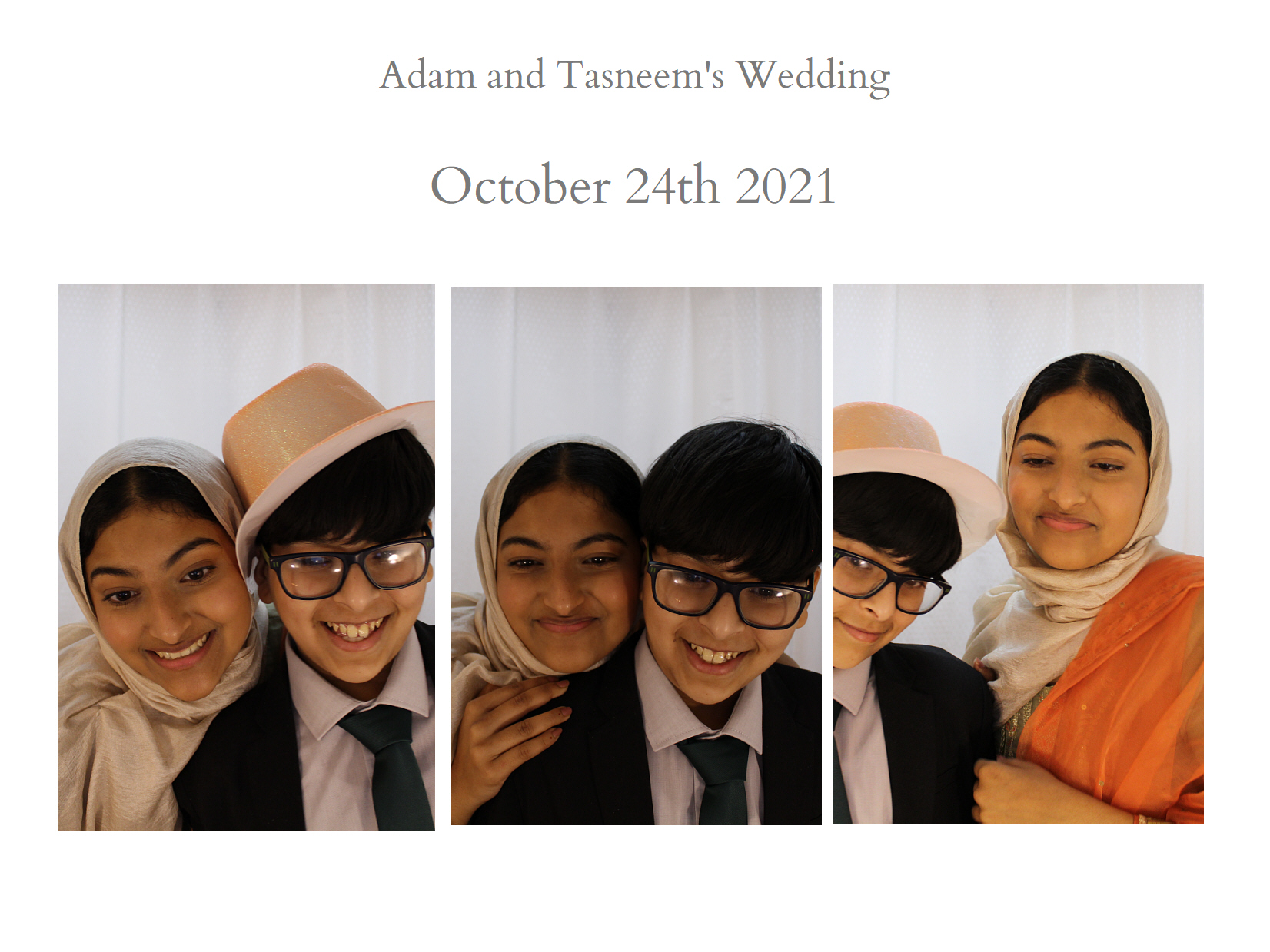 Adam and Tasneem’s Wedding | View more photos from the event at my.specialeventsphotobooths.co.uk/u/SpecialEventsPhotoBooths/Adam-and-Tasneem’s-Wedding