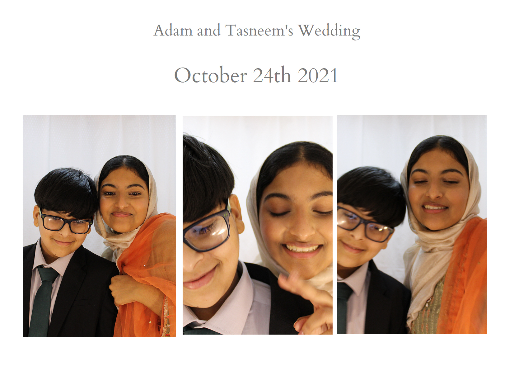 Adam and Tasneem’s Wedding | View more photos from the event at my.specialeventsphotobooths.co.uk/u/SpecialEventsPhotoBooths/Adam-and-Tasneem’s-Wedding