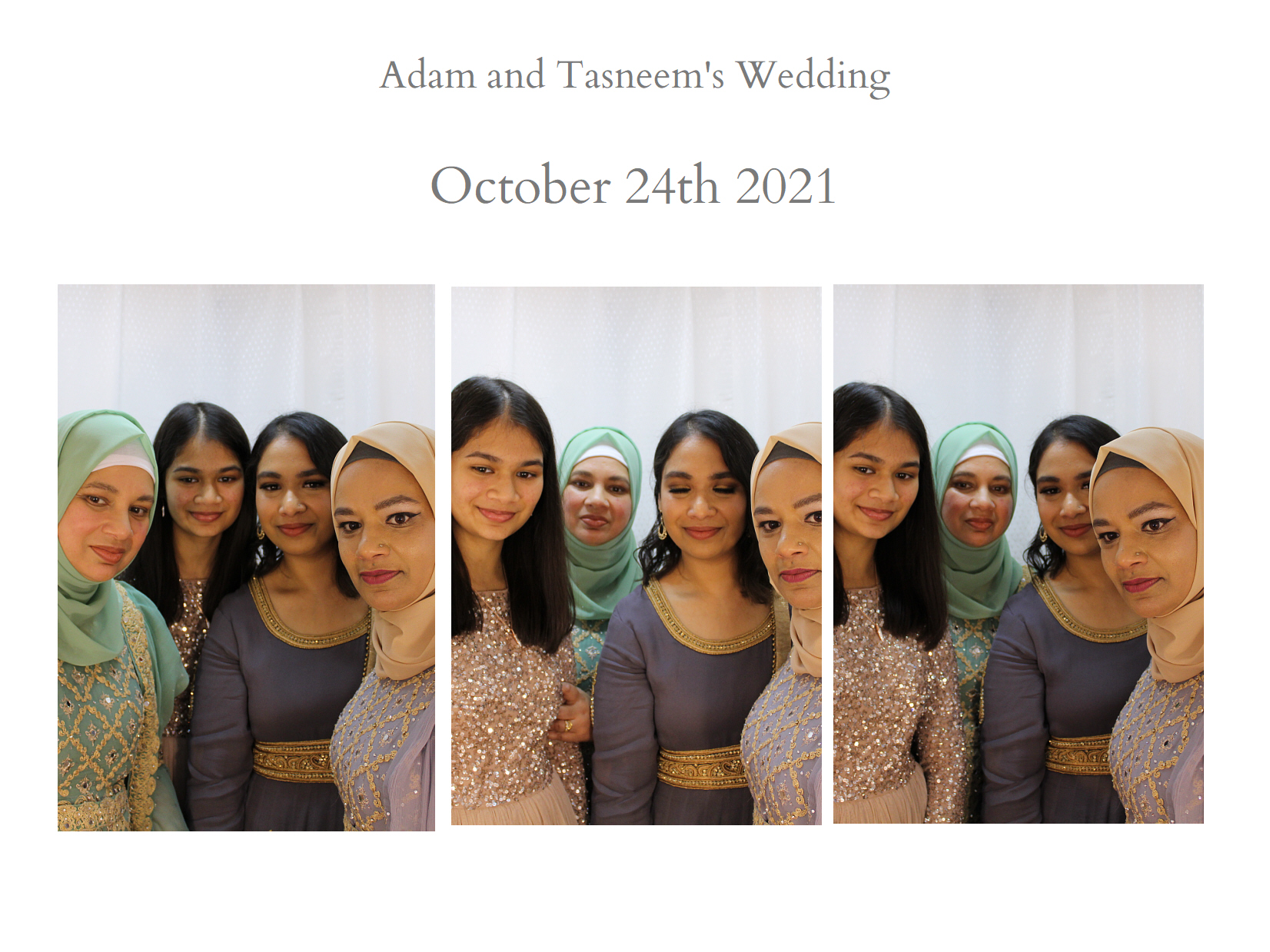 Adam and Tasneem’s Wedding | View more photos from the event at my.specialeventsphotobooths.co.uk/u/SpecialEventsPhotoBooths/Adam-and-Tasneem’s-Wedding