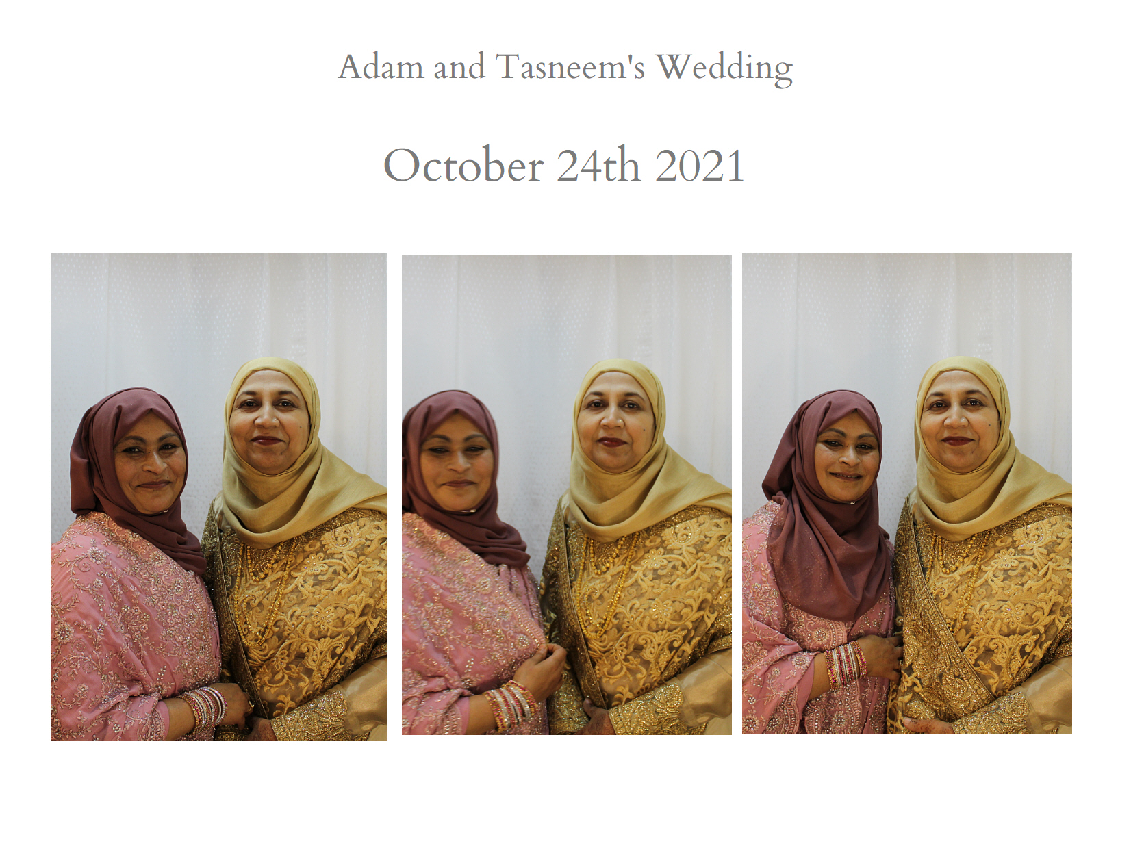 Adam and Tasneem’s Wedding | View more photos from the event at my.specialeventsphotobooths.co.uk/u/SpecialEventsPhotoBooths/Adam-and-Tasneem’s-Wedding