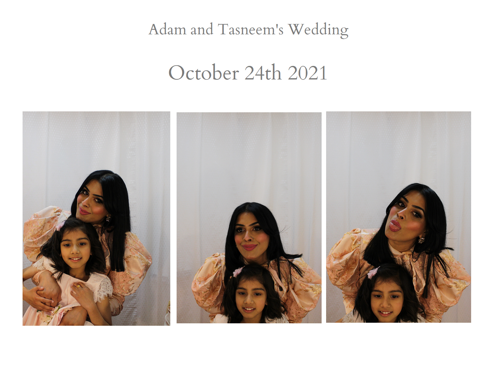Adam and Tasneem’s Wedding | View more photos from the event at my.specialeventsphotobooths.co.uk/u/SpecialEventsPhotoBooths/Adam-and-Tasneem’s-Wedding